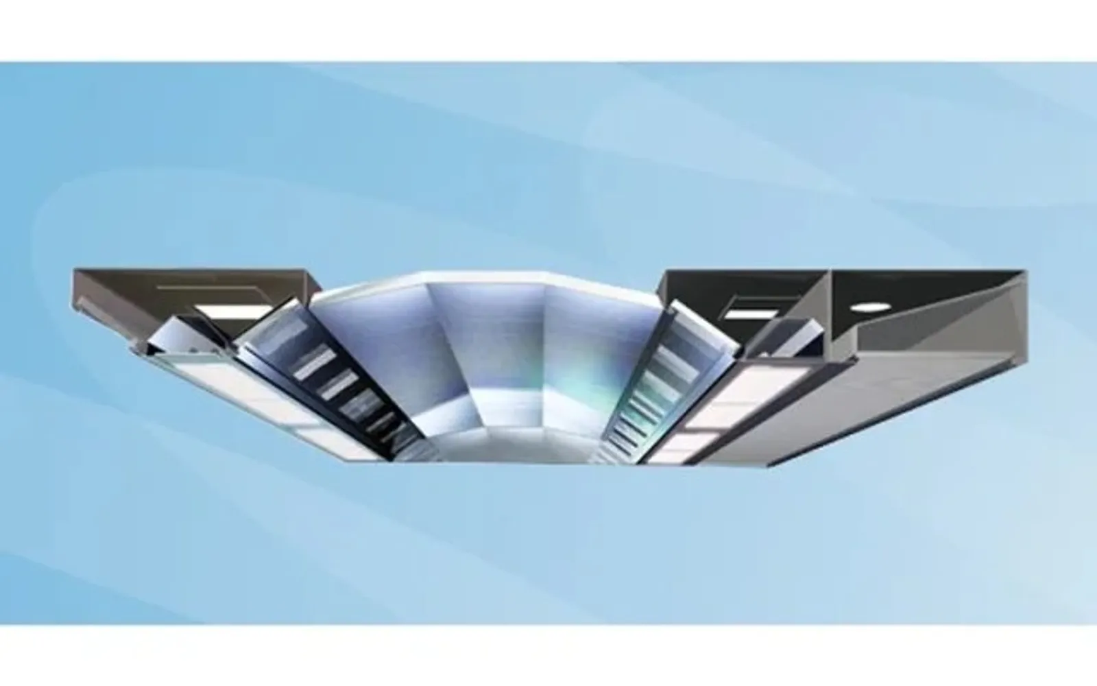 Halton SPEH.HAL.KCJ - KCJ Capture Jet Ventilated Ceiling