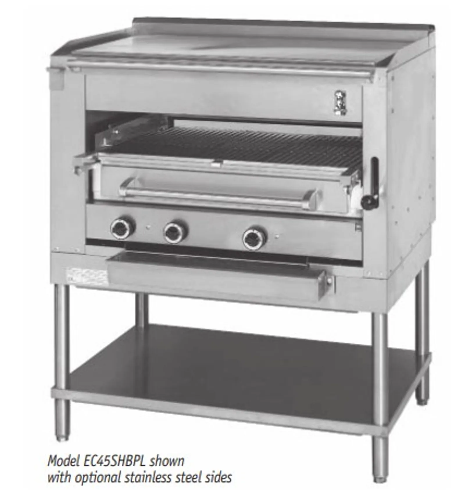 Montague EC45SHBPL - Char Broiler