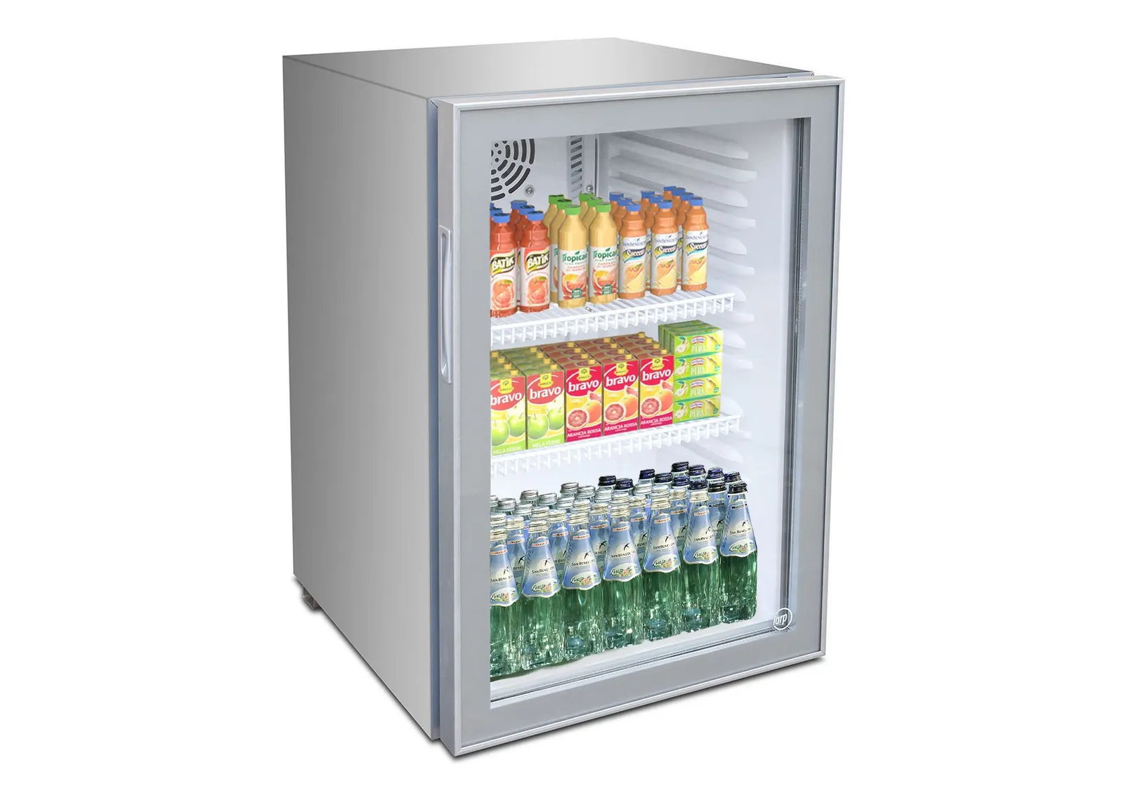 IARP Counter 68 Glass Silver - Upright Glass Door Cooler
