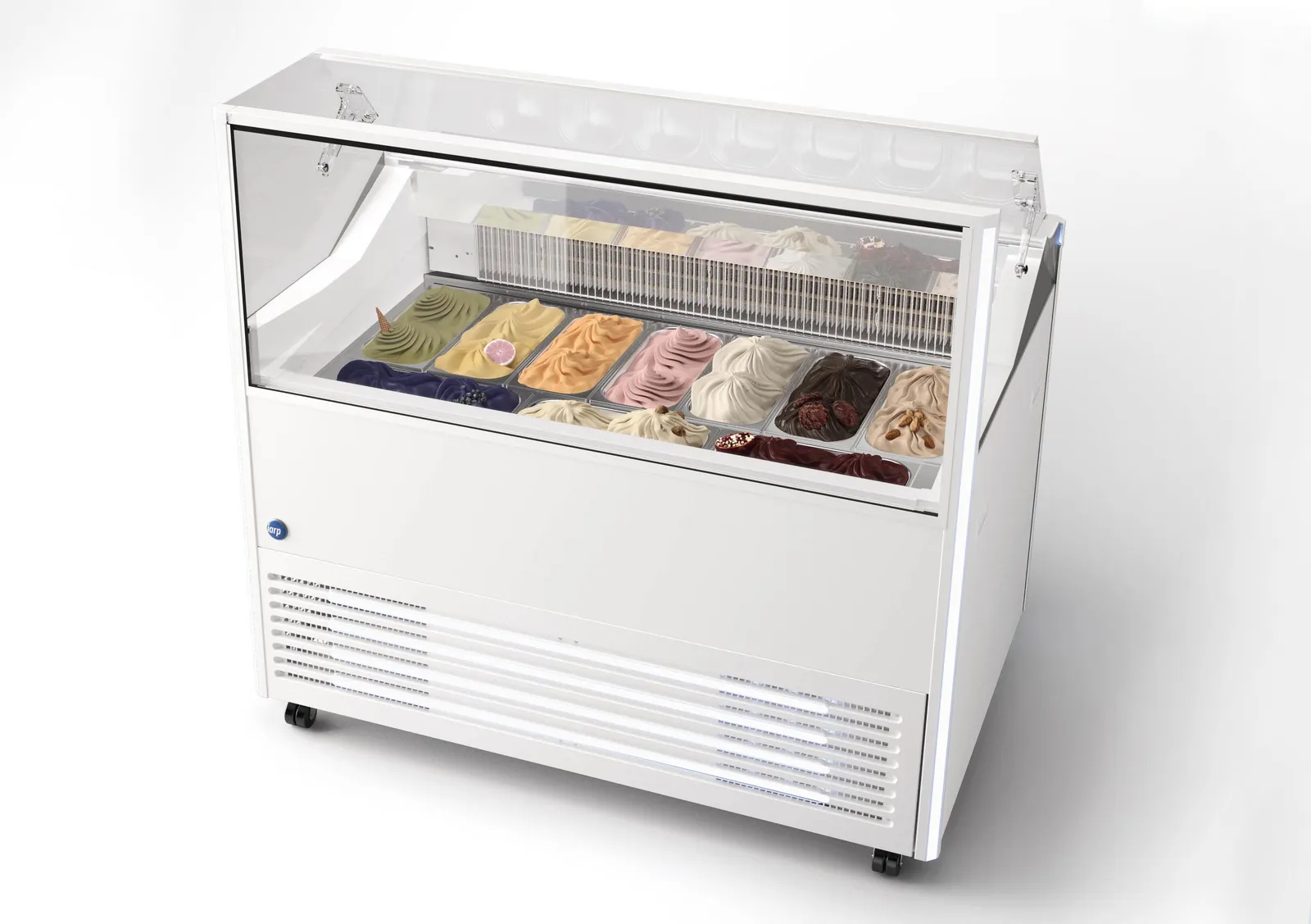 IARP Delight 10 Lite - 10 Tubs Scooping Ice Cream Cabinet