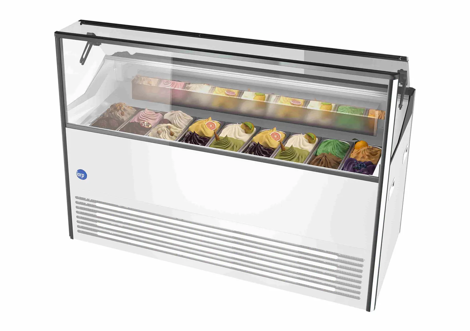 IARP Delight 9 Lite - 9 Tubs Scooping Ice Cream Cabinet