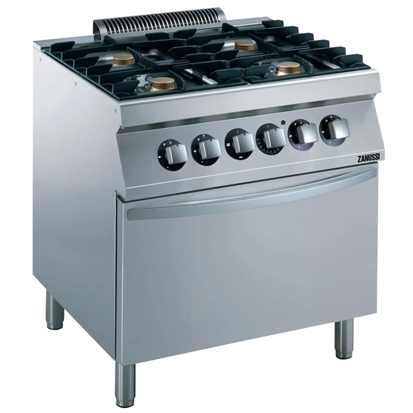 Zanussi 372148 EVO700 - 4 Burner Gas Range on Gas Oven