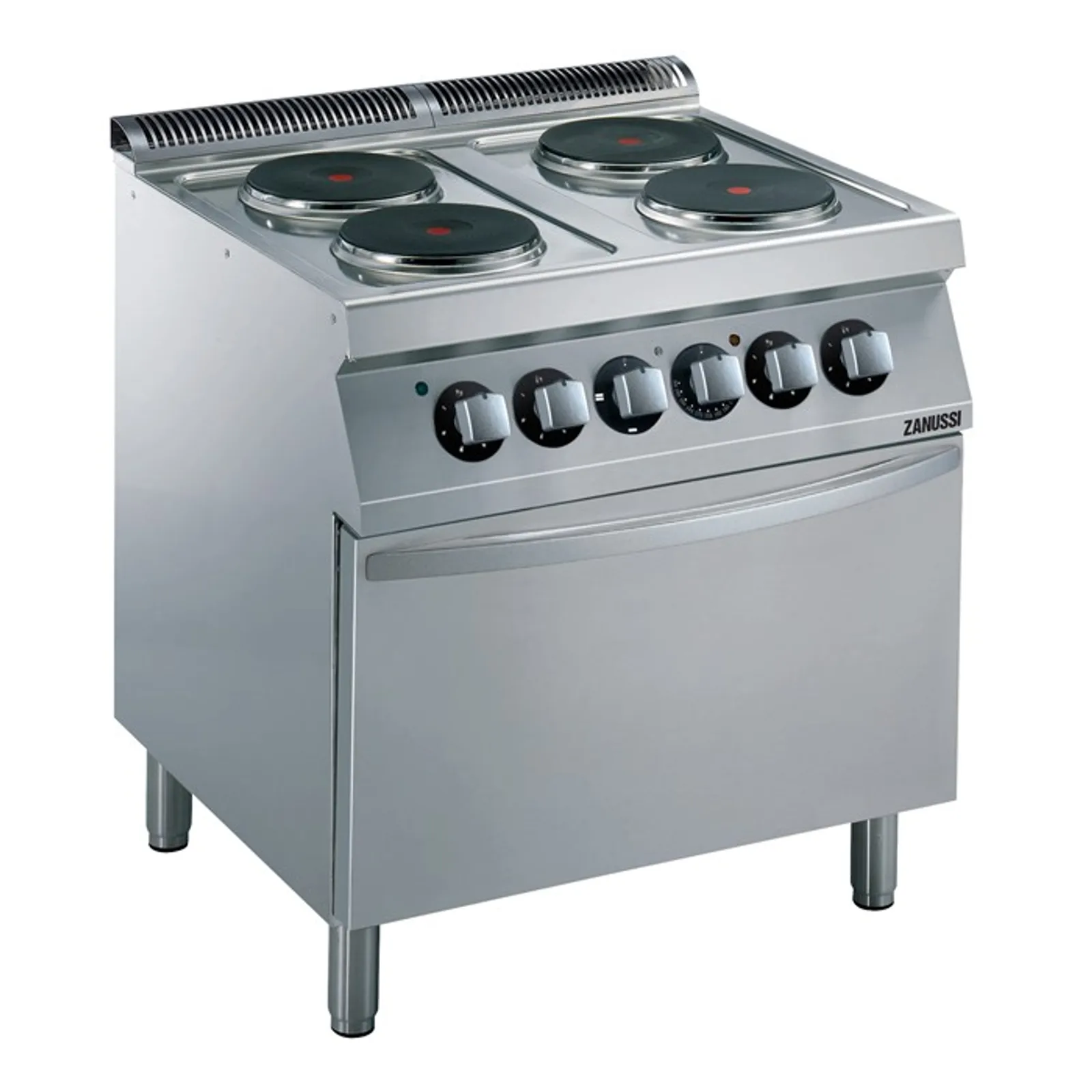 Zanussi 372016 EVO700 - 4 Hot Plates Electric Boiling Top on Electric Oven