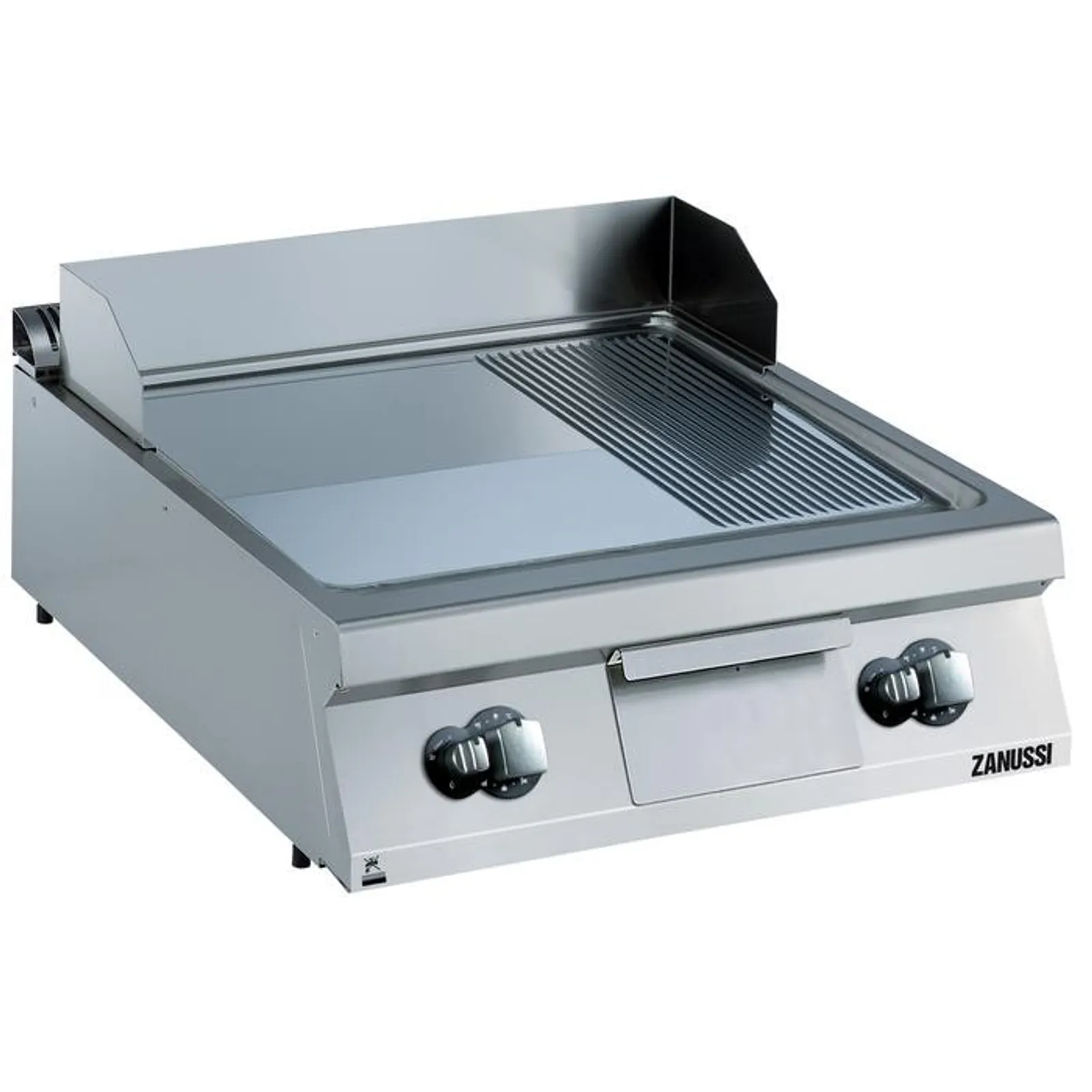 Zanussi 392055 EVO900 - Full Module Gas Fry Top, Chromium Plated