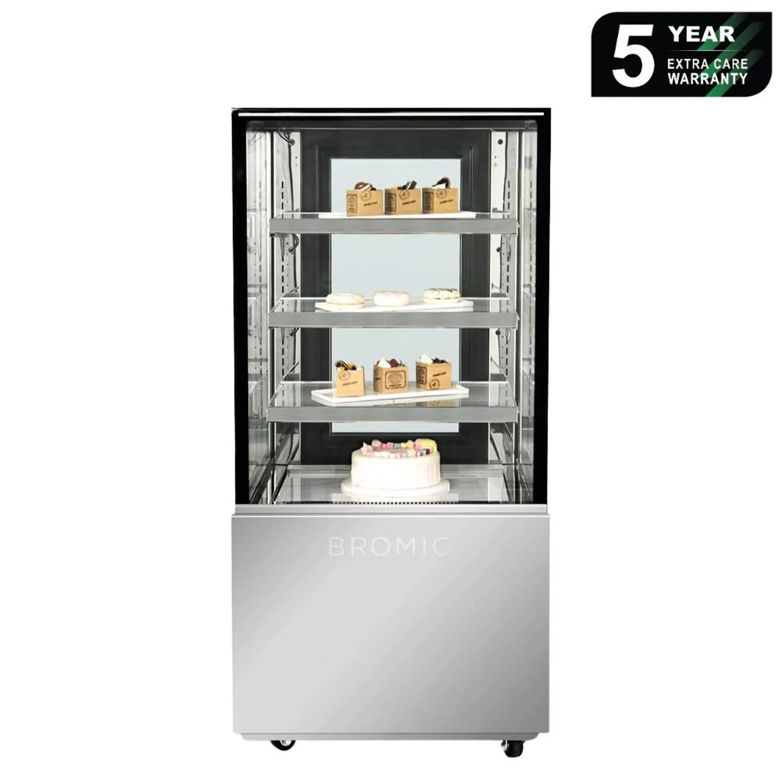Bromic FD4T0660C-NR - 4 Tier 660mm Cake Display