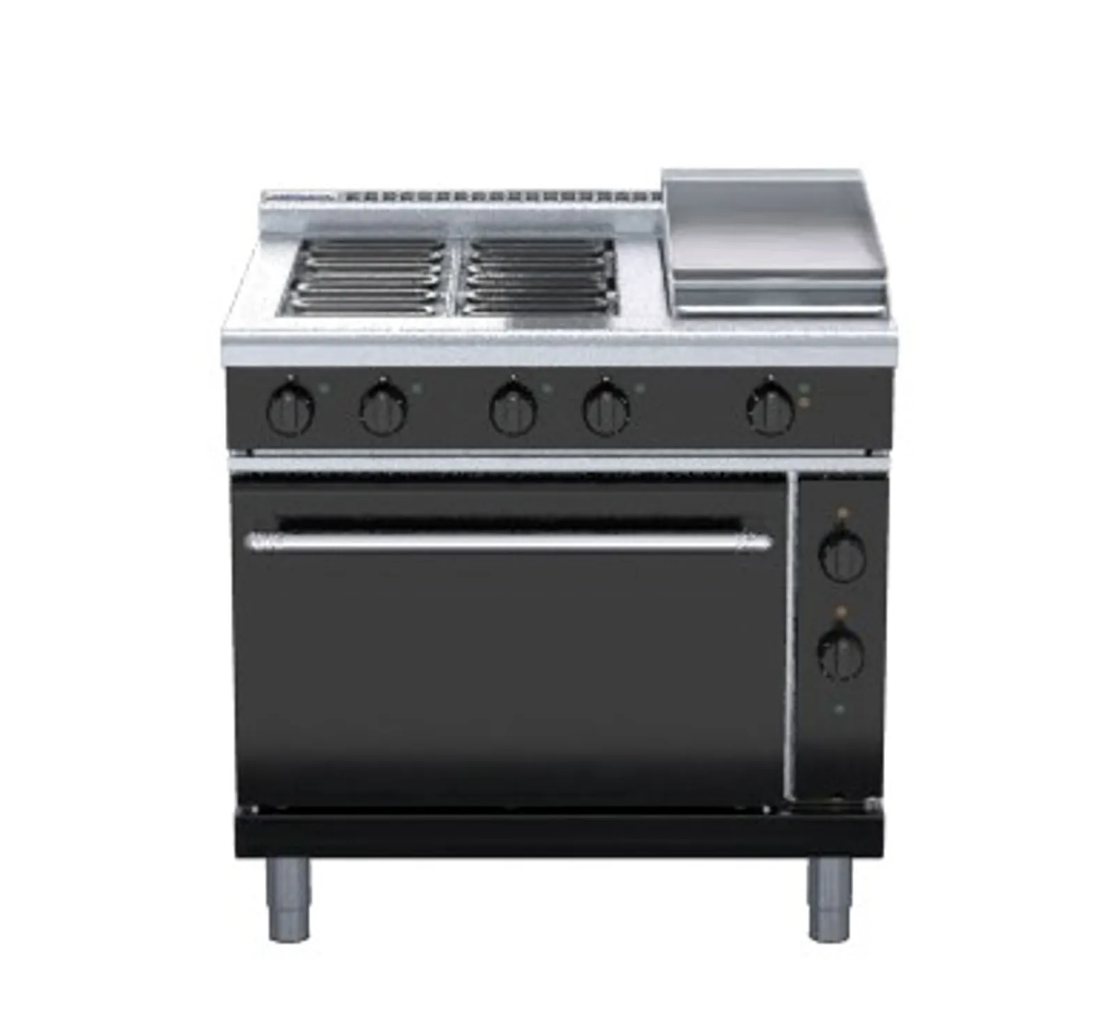 Waldorf Bold RNLB8613E - 900mm Electric Range Static Oven Low Back Version