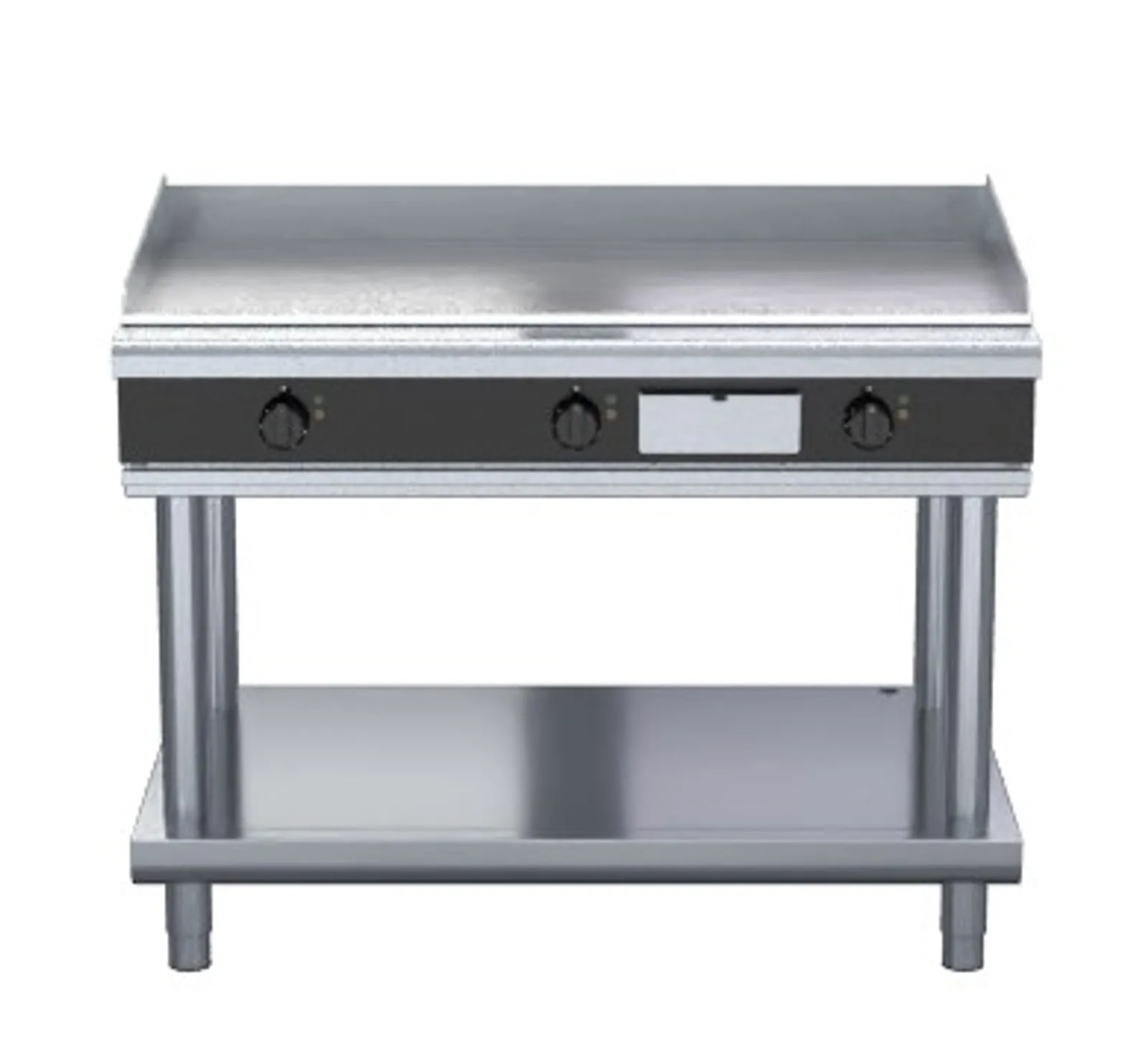Waldorf Bold GPLB8120E-LS - 1200mm Electric Griddle Low Back Version Leg Stand