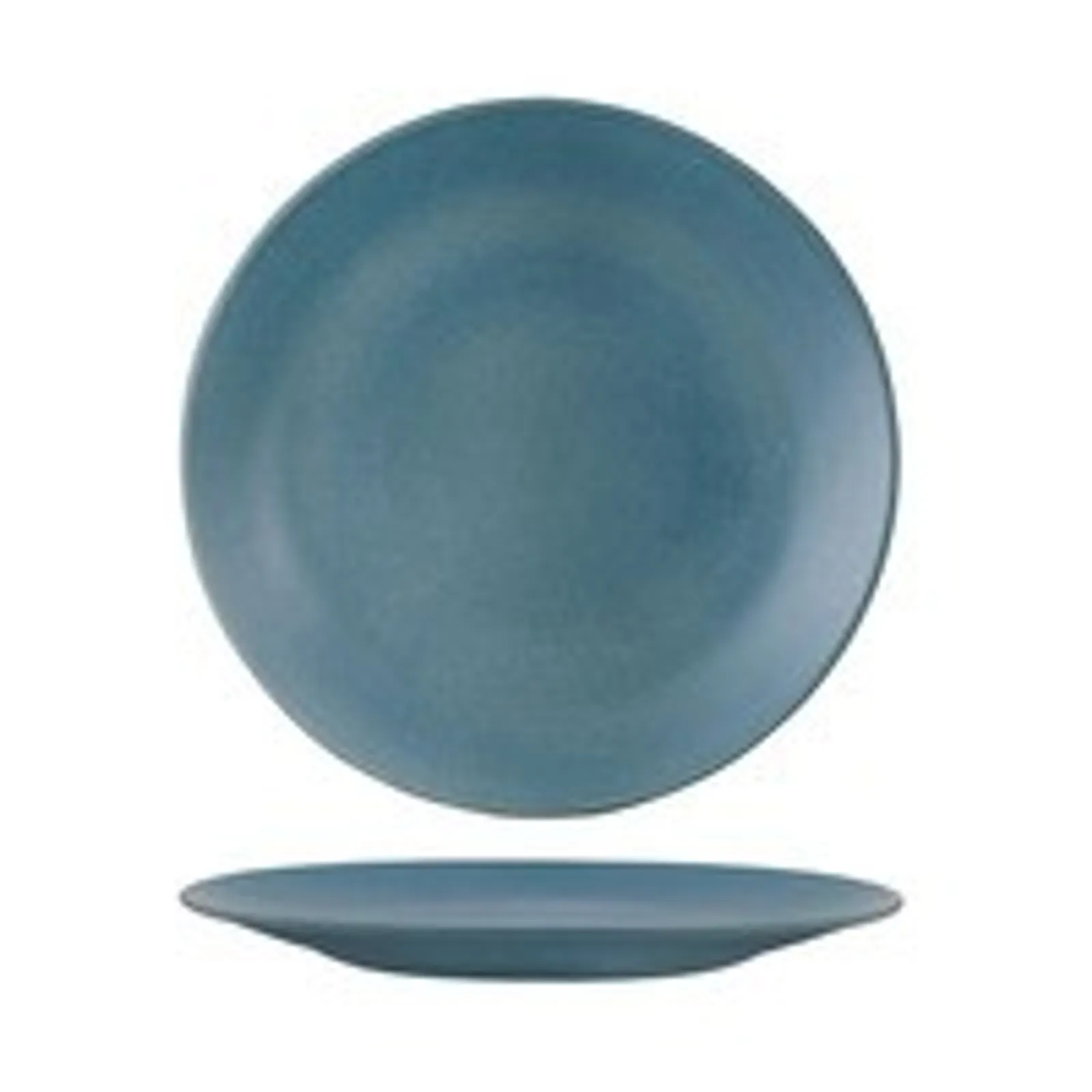 Zuma 90664 - Round Coupe Plate Denim 230mm (Pack of 6)