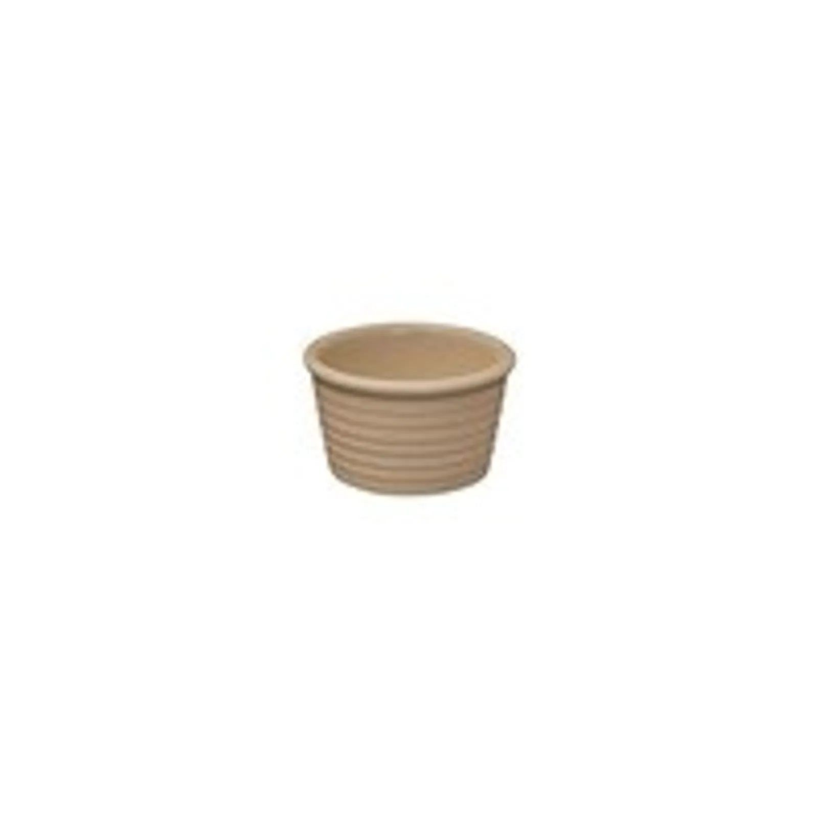 Zuma 90116 - Ribbed Ramekin Sand 85mm (Pack of 6)