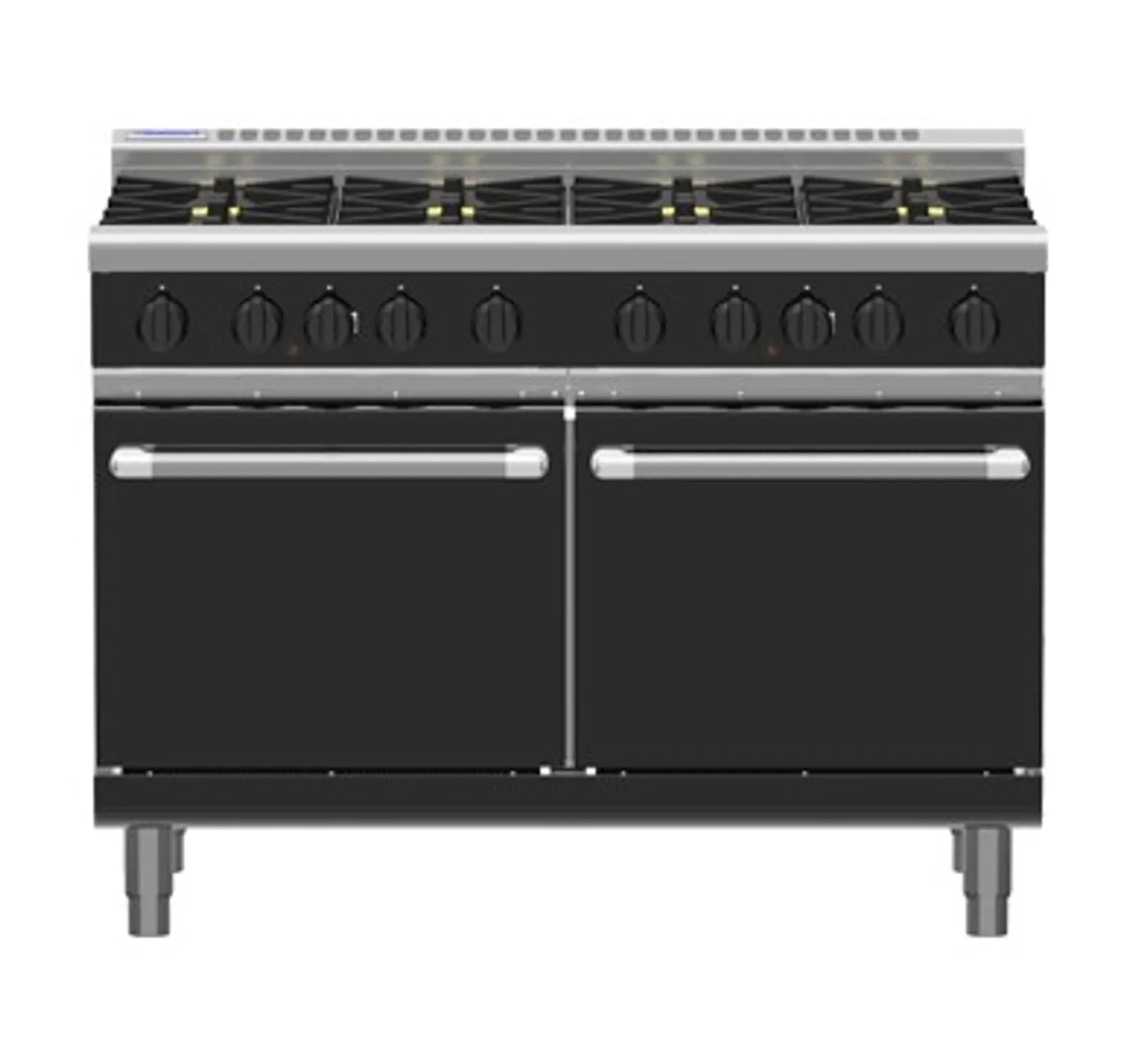 Waldorf Bold RNLB8829G - 1200mm Gas Range Double Static Oven, 2 Burner 900mm Griddle Plate Low Back Version