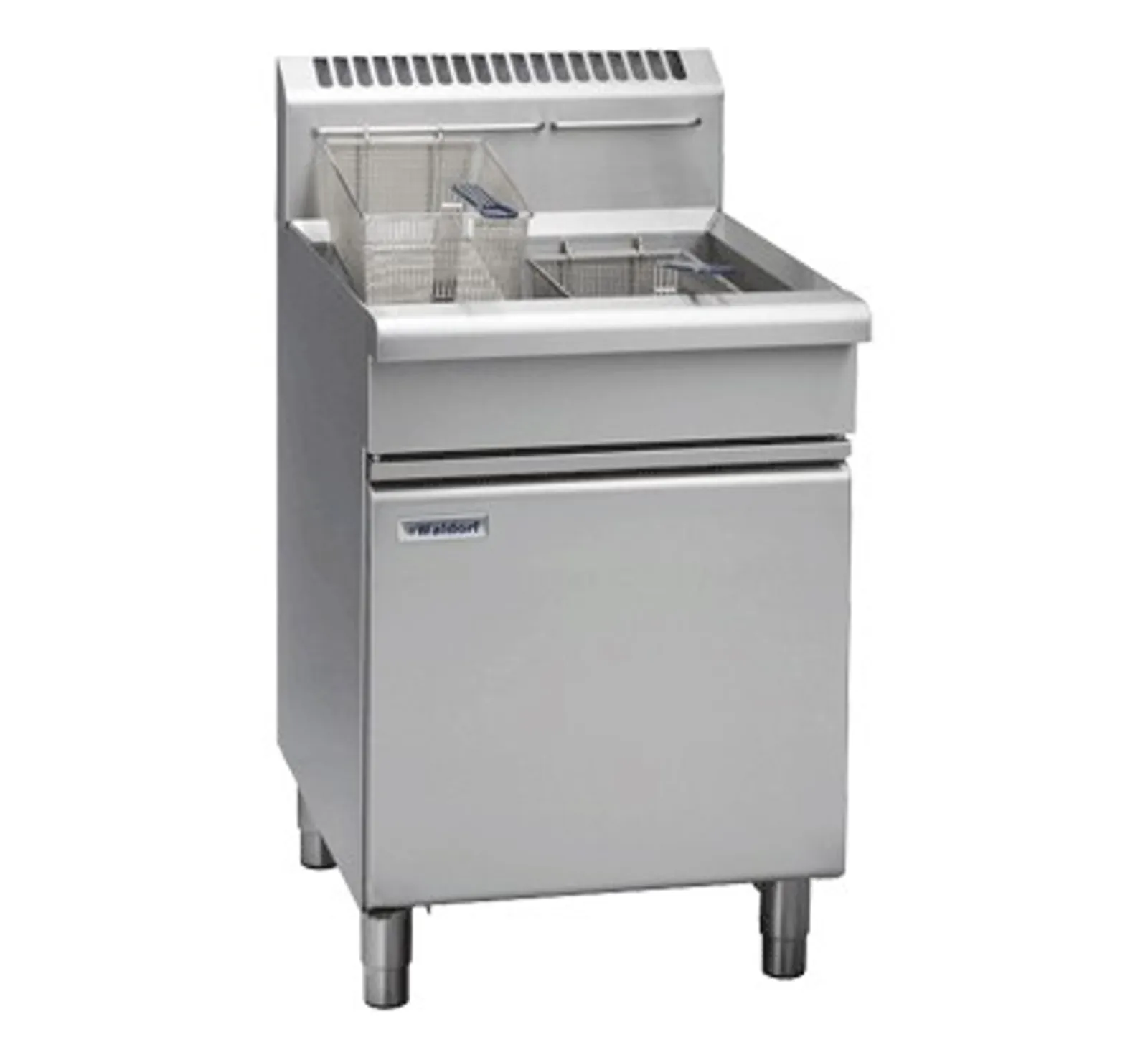 Waldorf 800 FNL8130G - 600mm Single Pan Gas Fryer Low Back Version