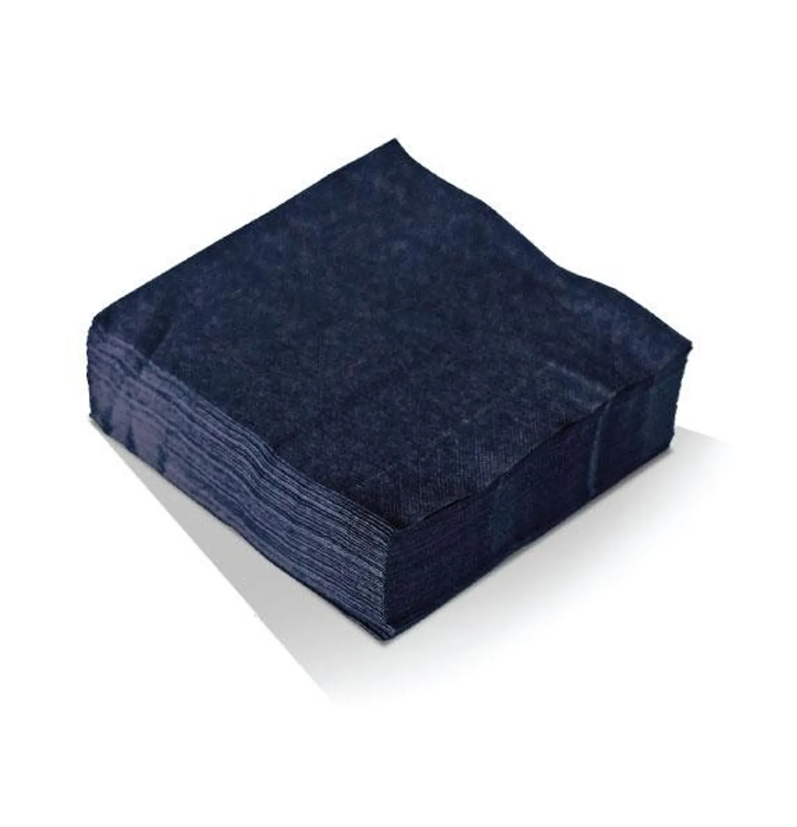 PAC Trading BKN24 - Black 2ply Cocktail Napkin -1/4 fold 2000pc/ctn