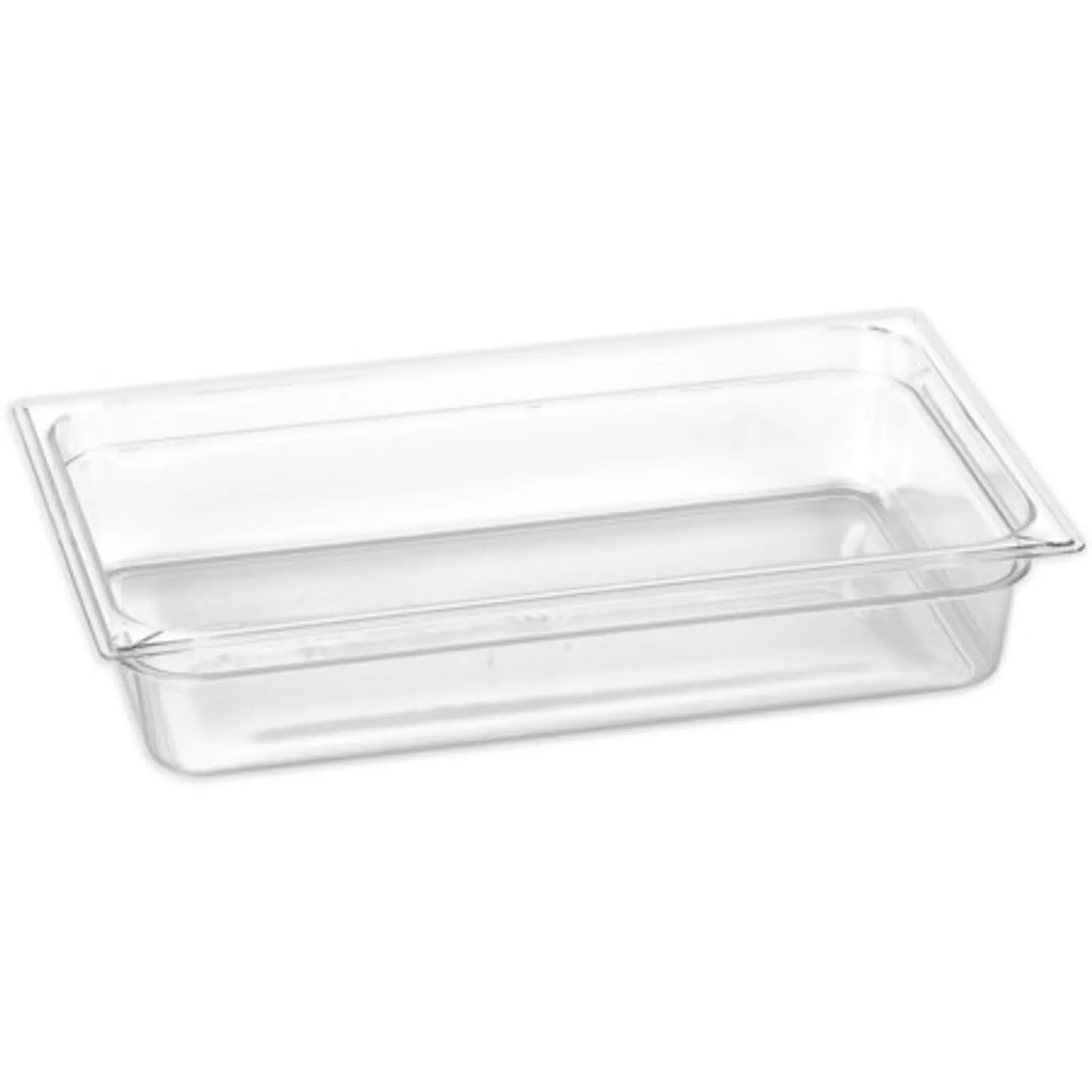 Carlisle 10201B07 - StorPlus Polycarbonate Food Pan Full-Size, 100mm Deep - Clear