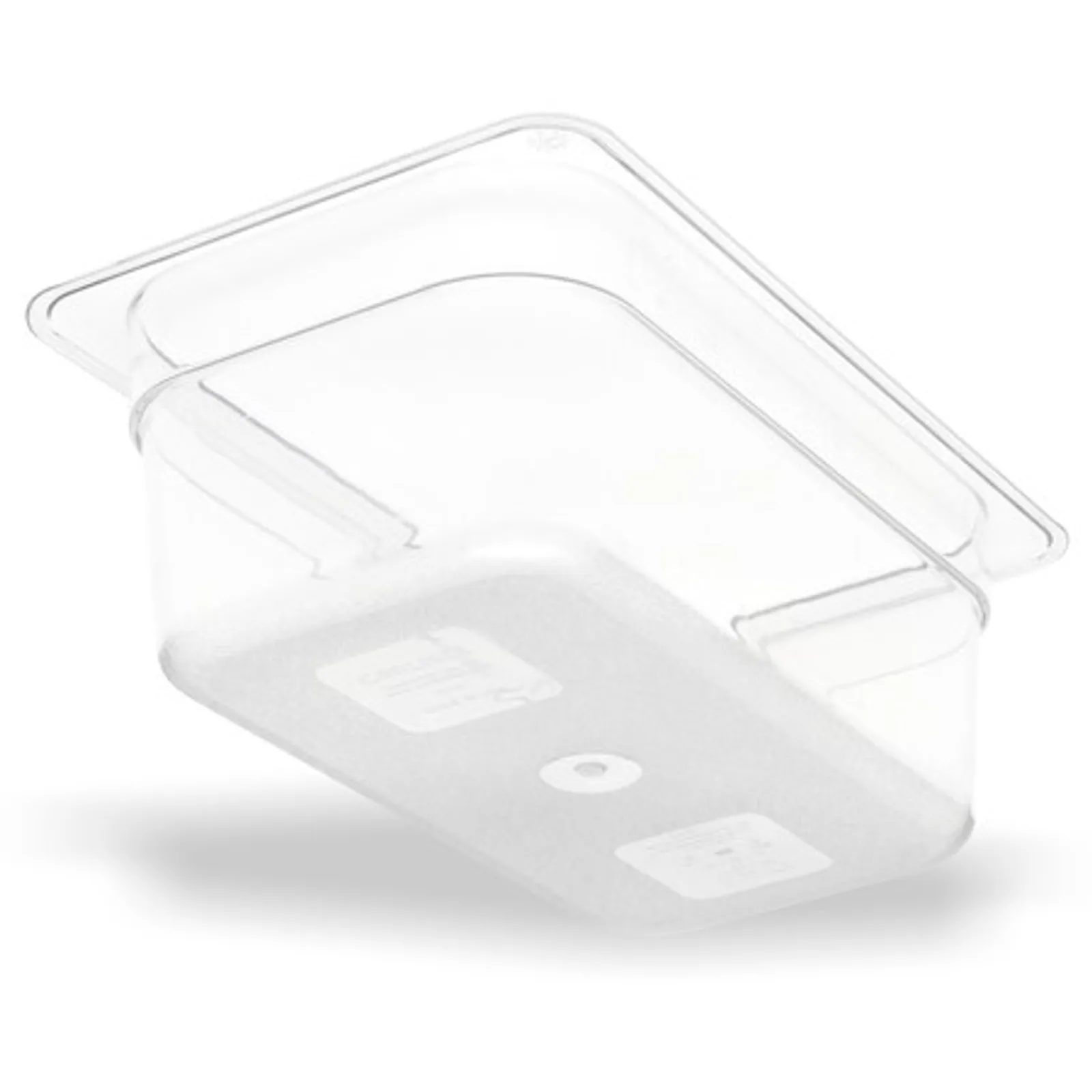 Carlisle 3068107 - StorPlus Polycarbonate Food Pan 1/4 Size, 100mm Deep - Clear