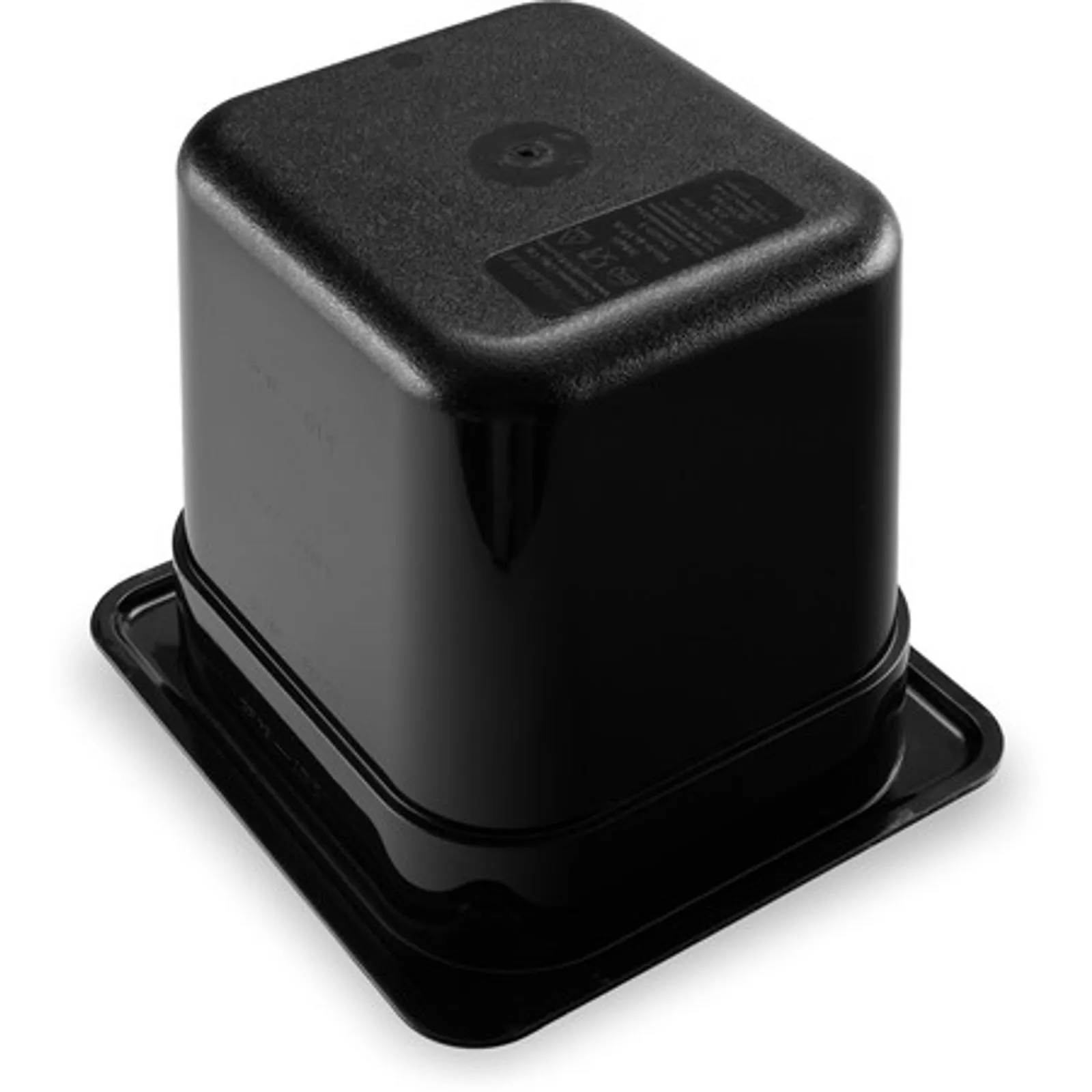 Carlisle 3068503 - StorPlus Polycarbonate Food Pan 1/6 Size, 150mm Deep - Black
