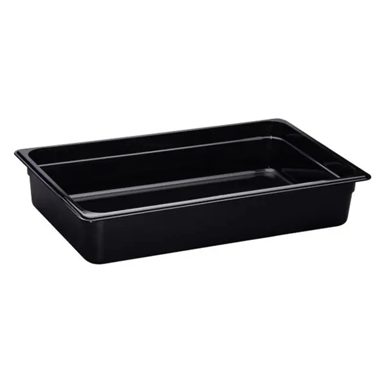 Cambro 14CW110 - Polycarbonate Food Pan 1/1 Size, 100mm 13L - Black