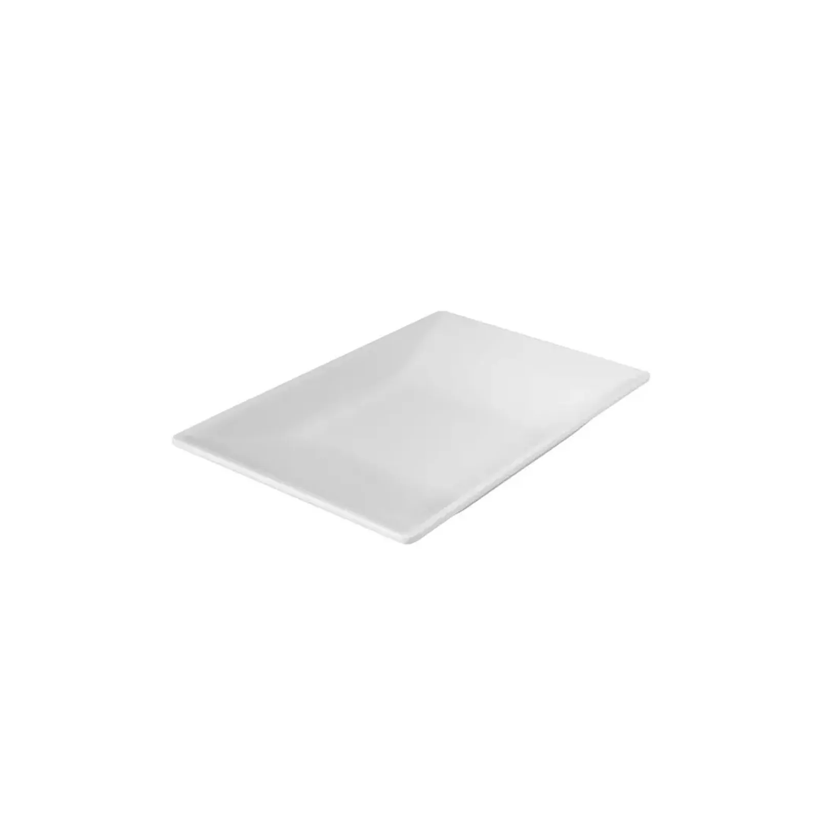 Ryner Melamine 91532-W - Curved Rectangular Platter