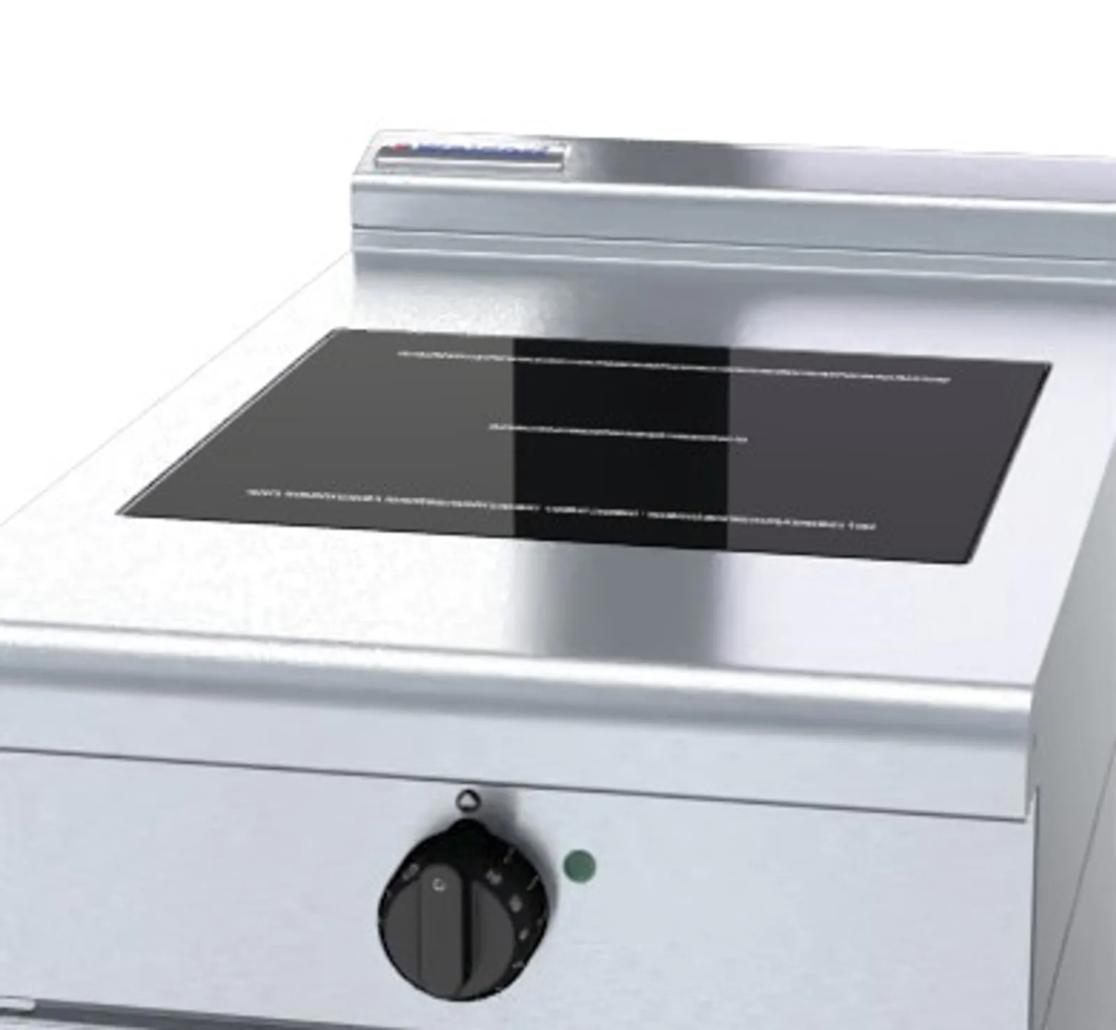 Waldorf 800 INL8100R3-CB - 450mm Electric Induction Cooktop Low Back Version - Cabinet Base