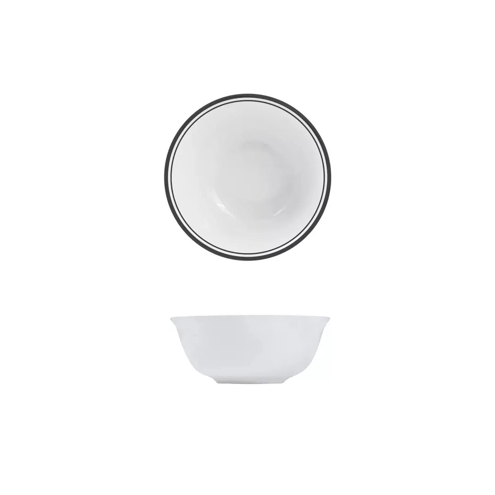 Rak Porcelain NRB16-BK Nano Cru Black - Rice Bowl 160mm