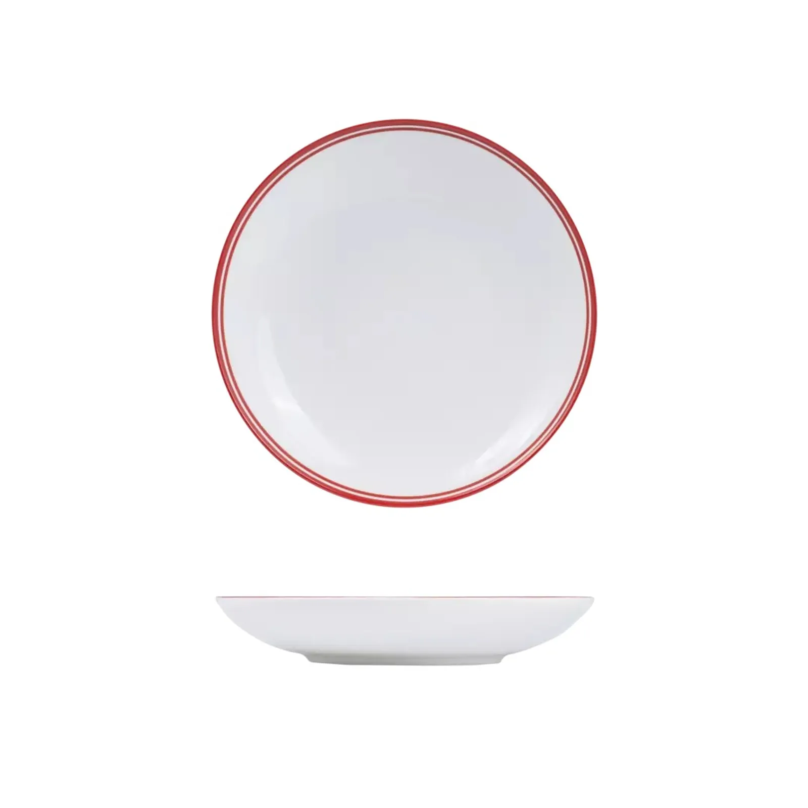 Rak Porcelain NDP23-R Nano Cru Red - Round Coupe Bowl 230mm