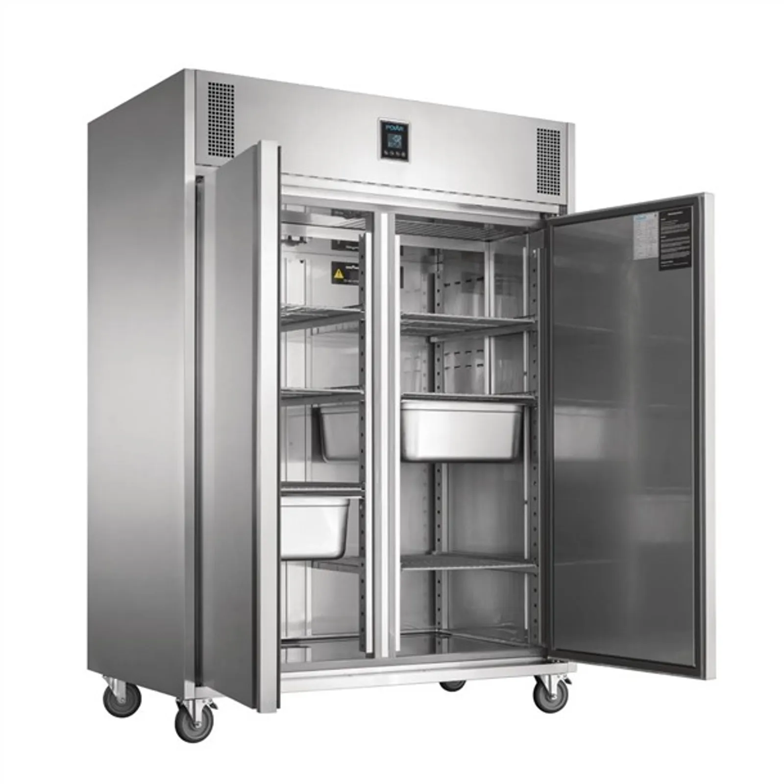 Polar UA003-A U-Series - Premium Double Door Fridge 1170Ltr