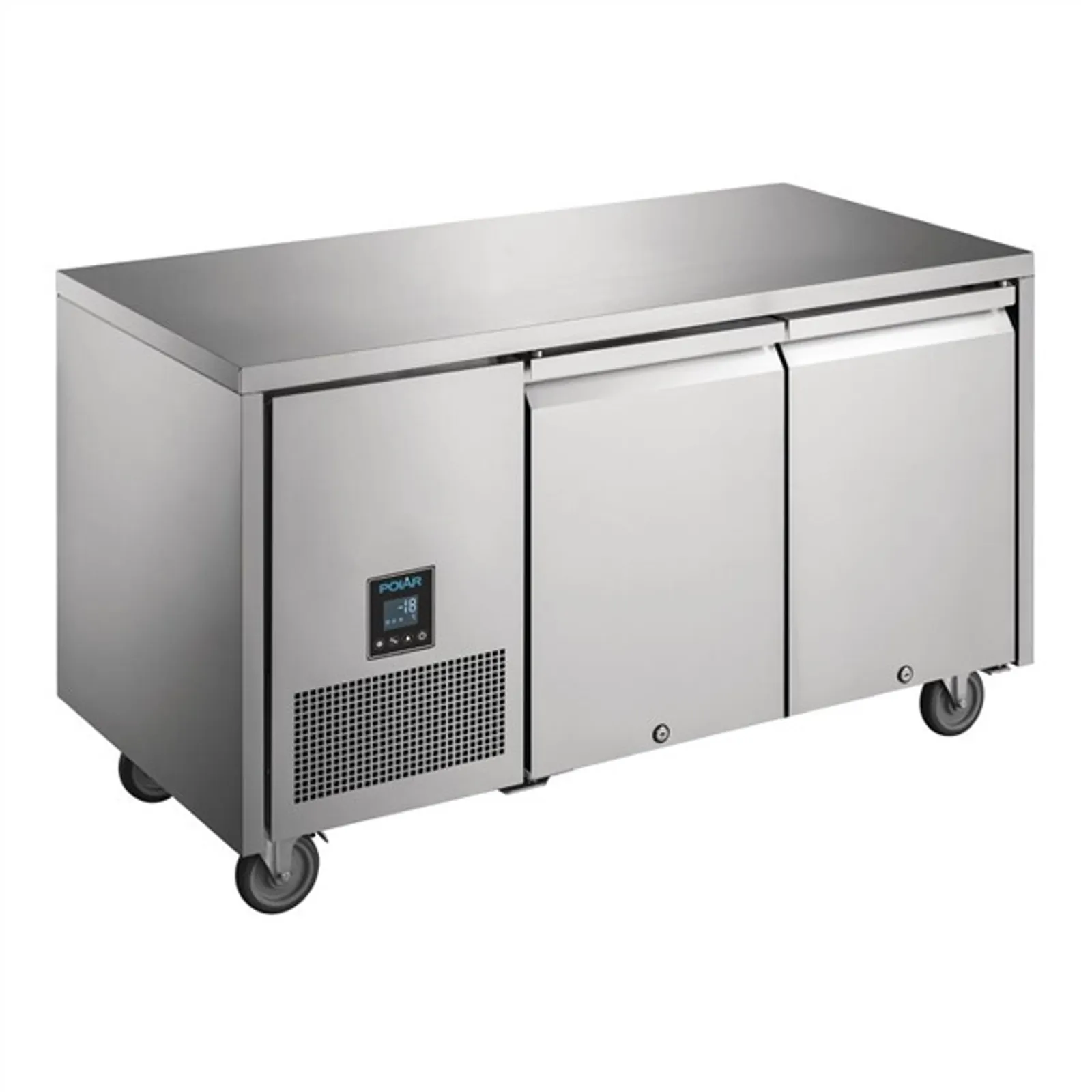 Polar UA006-A U-Series - Premium Double Door Counter Freezer 267tr