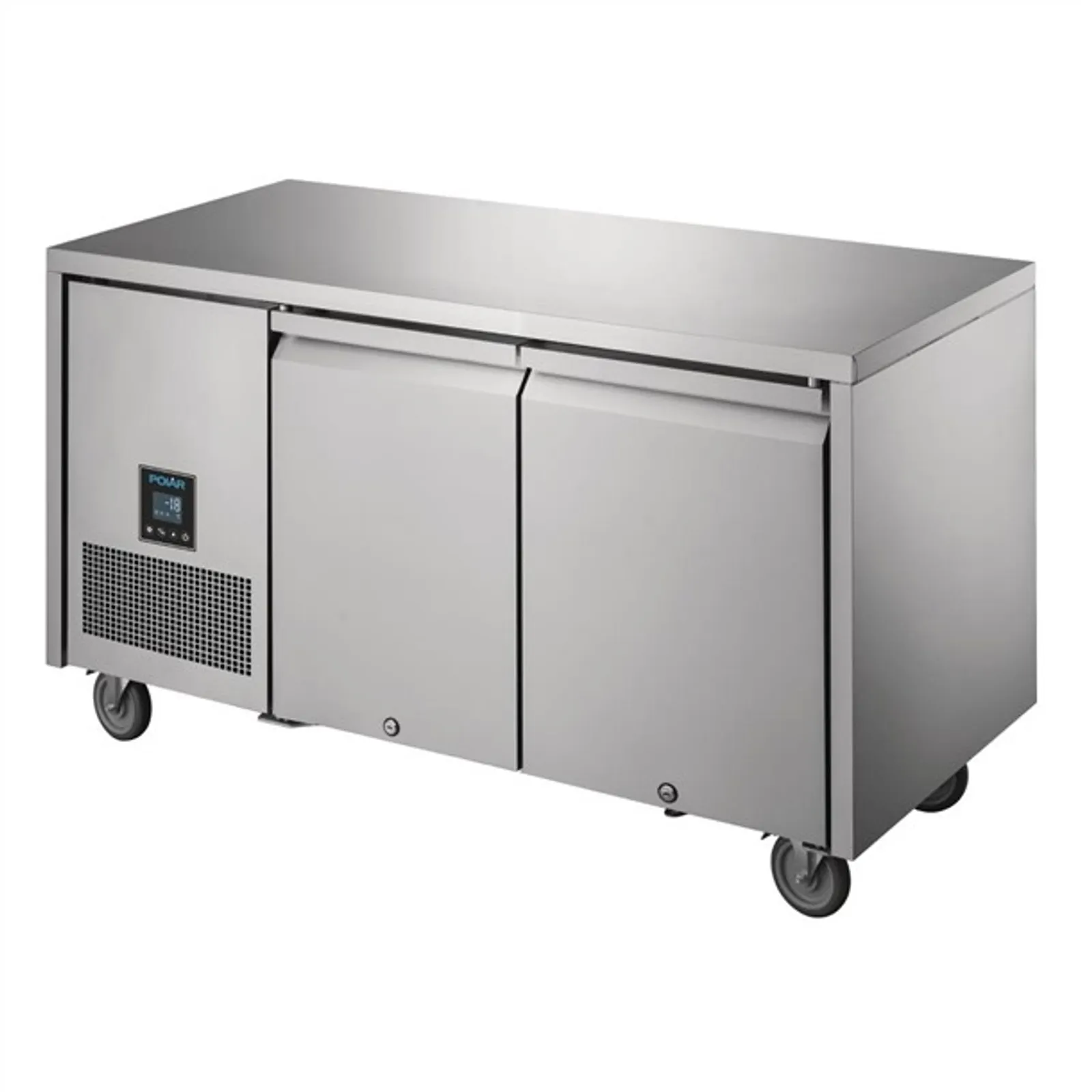Polar UA006-A U-Series - Premium Double Door Counter Freezer 267tr