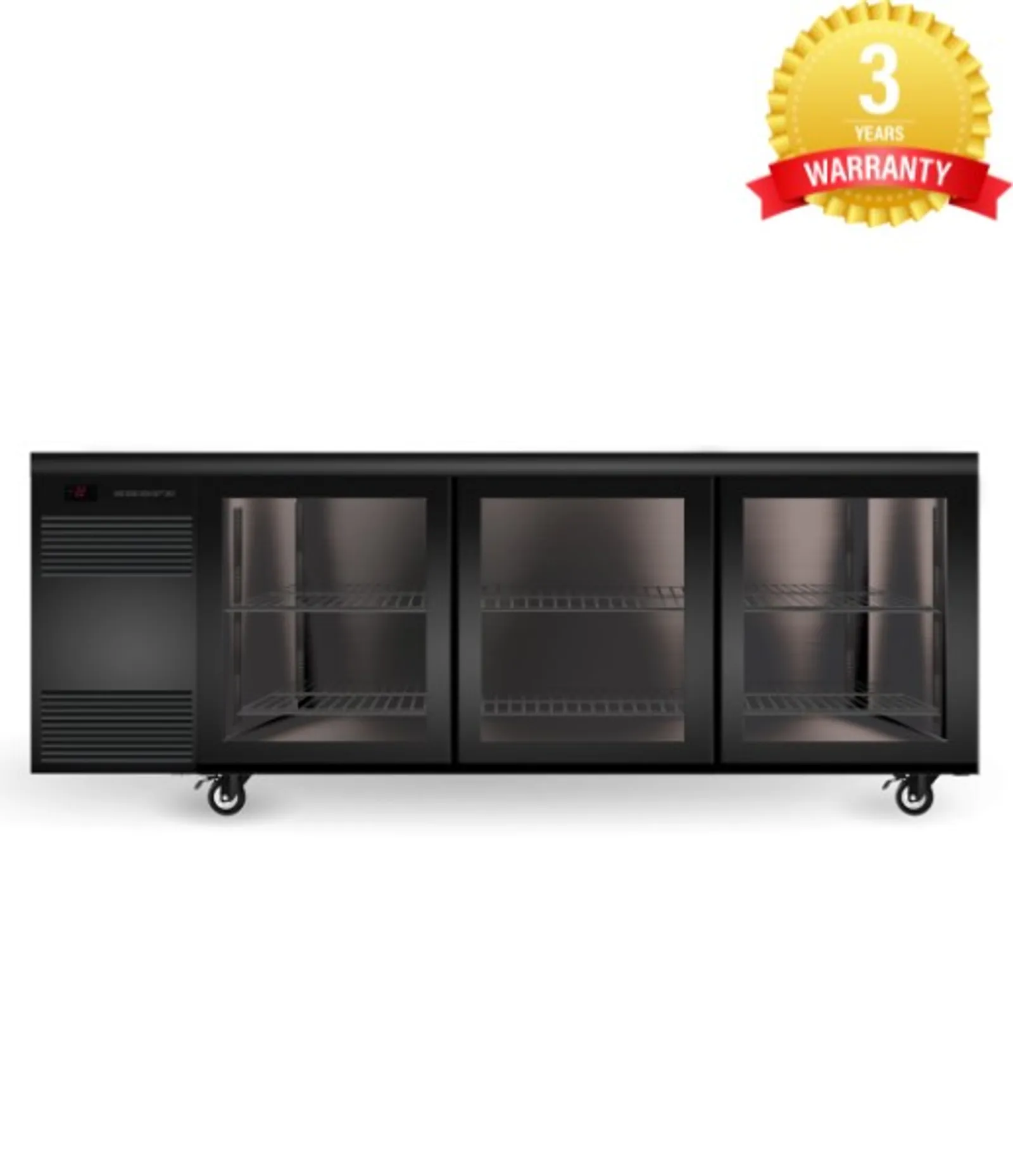 Skope SL.3.GSL - BackBar 3 Glass Sliding Door SlimLine Fridge