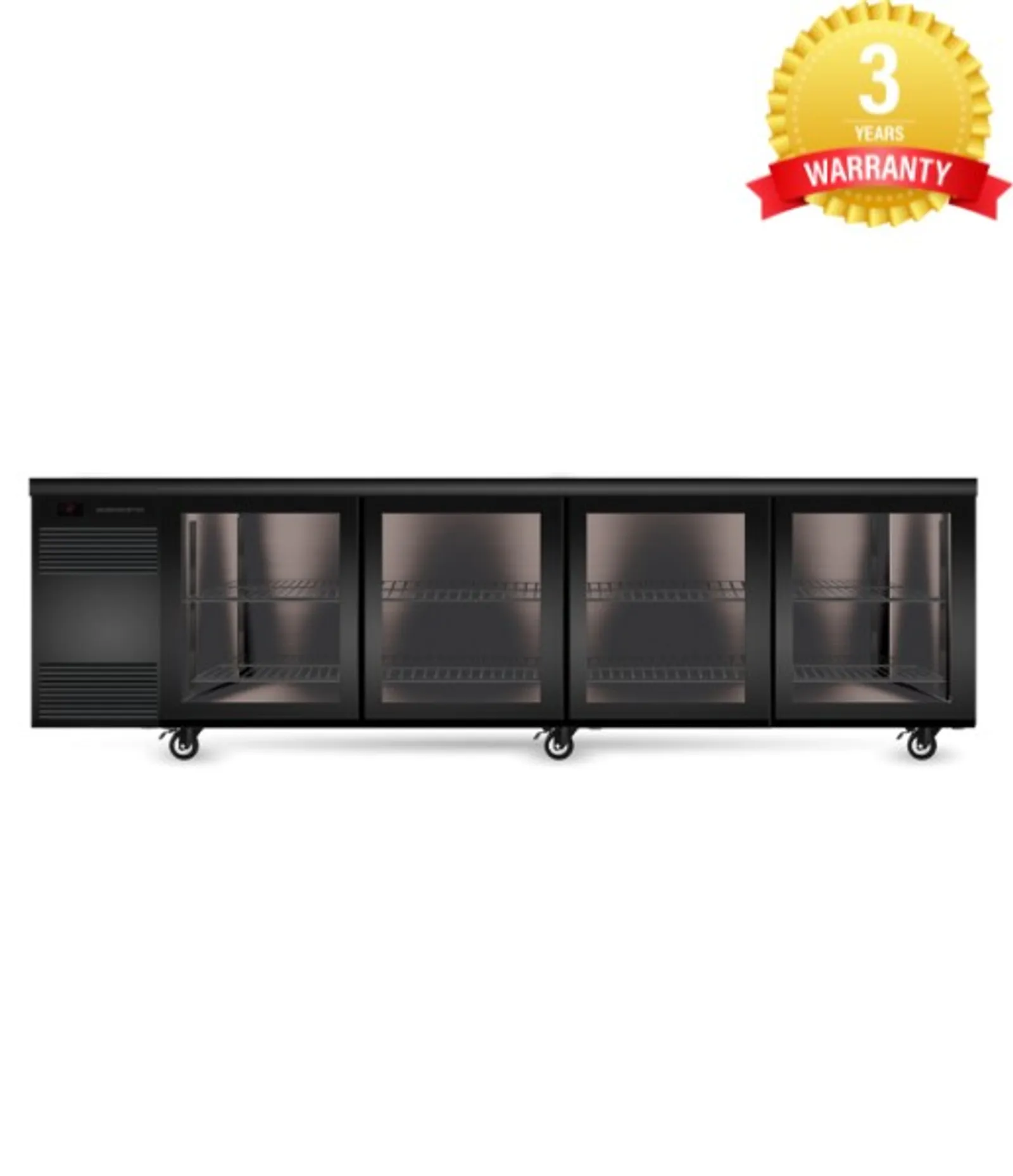 Skope SL.4.GSL - BackBar 4 Glass Sliding Door SlimLine Fridge