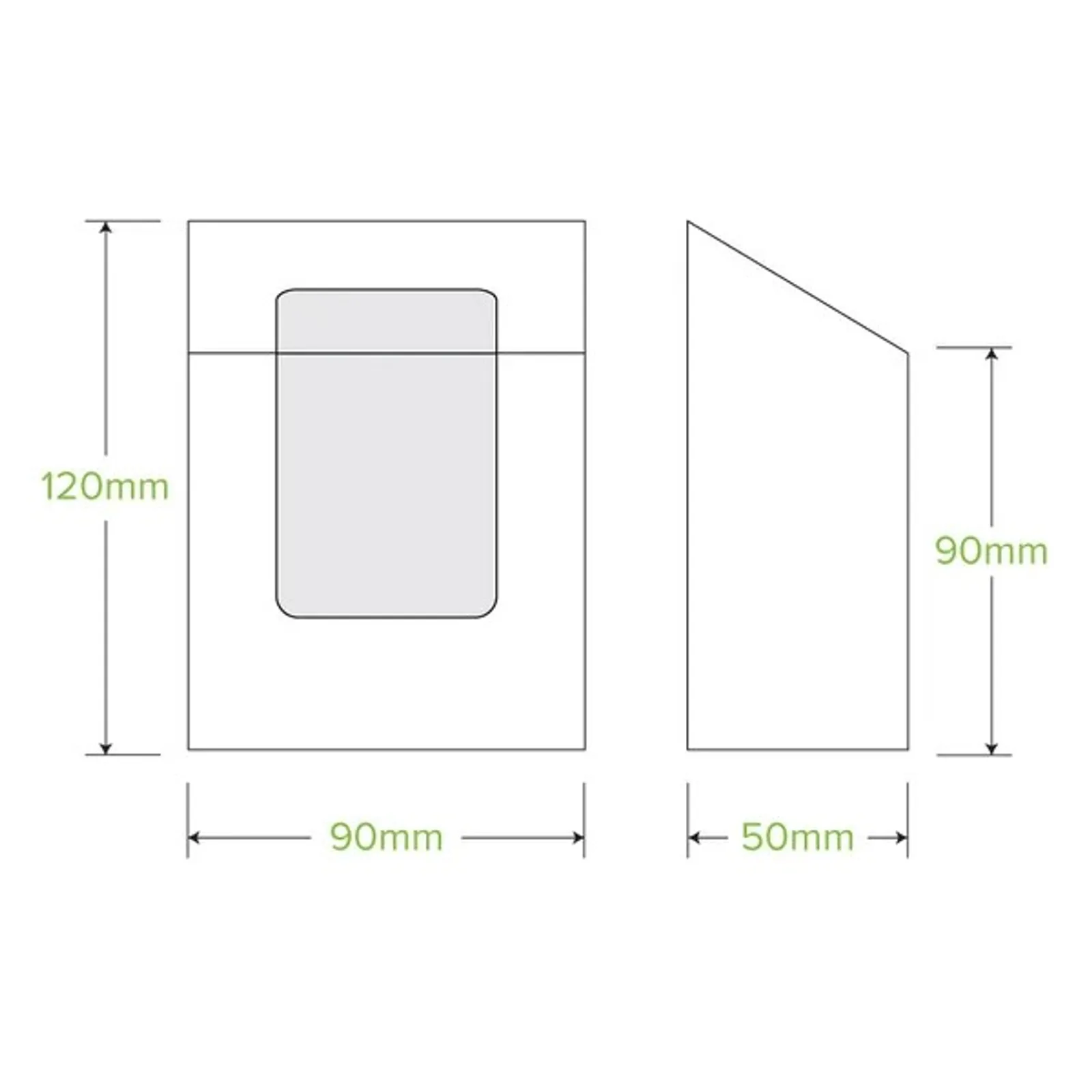 BioPak BB-WRAP - BioBoard Wrap Wedge
