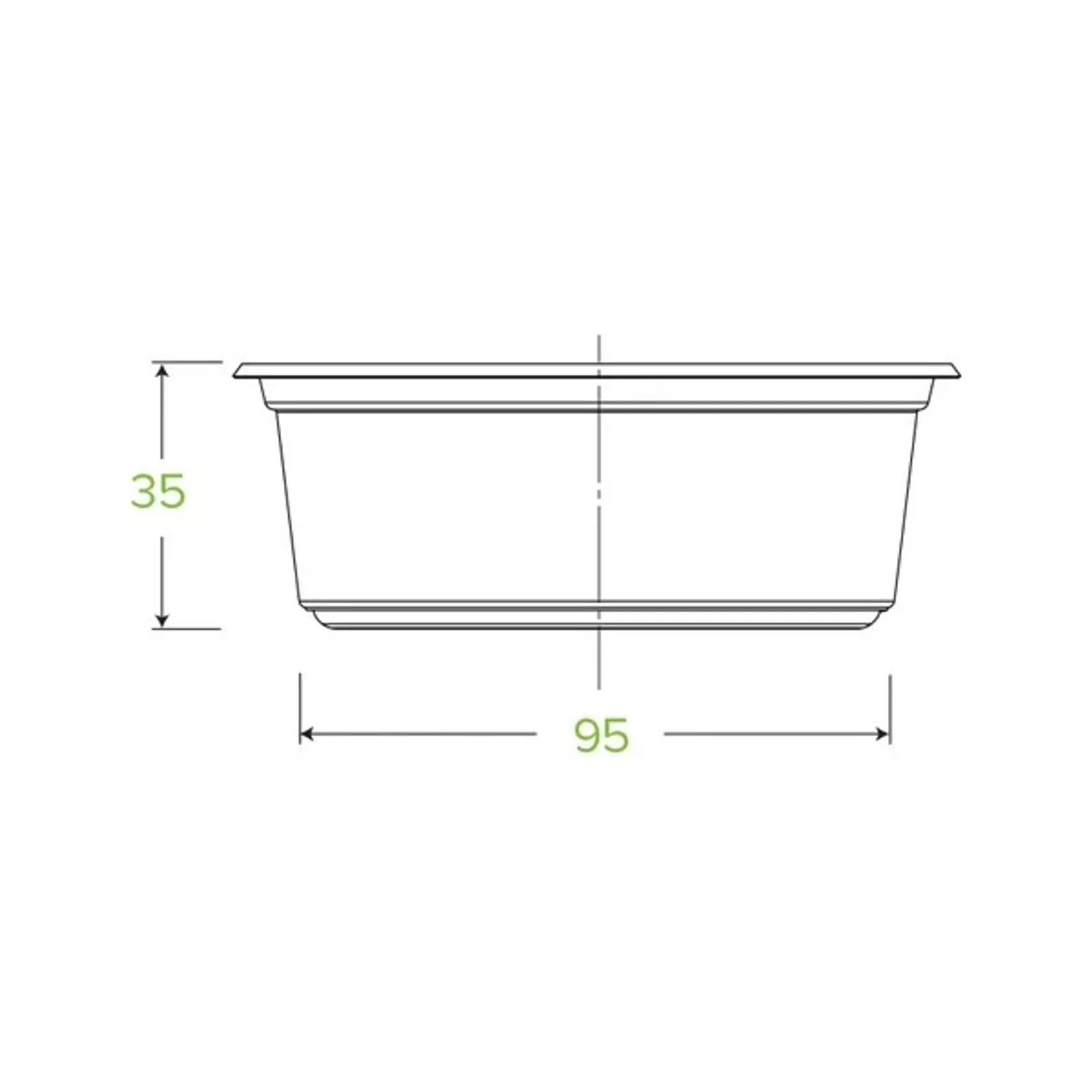 BioPak P-240 - 240ml Clear BioBowl