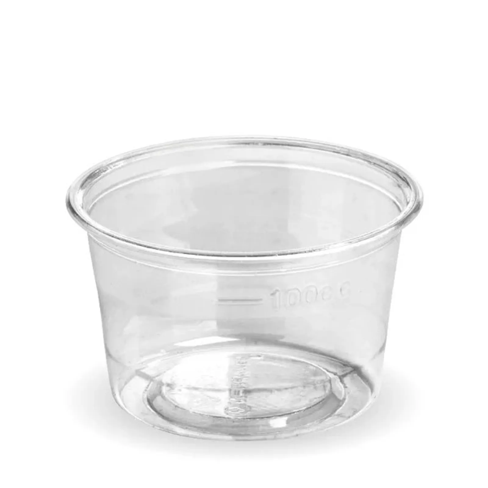 BioPak R-140 - 140ml Clear Sauce BioCup