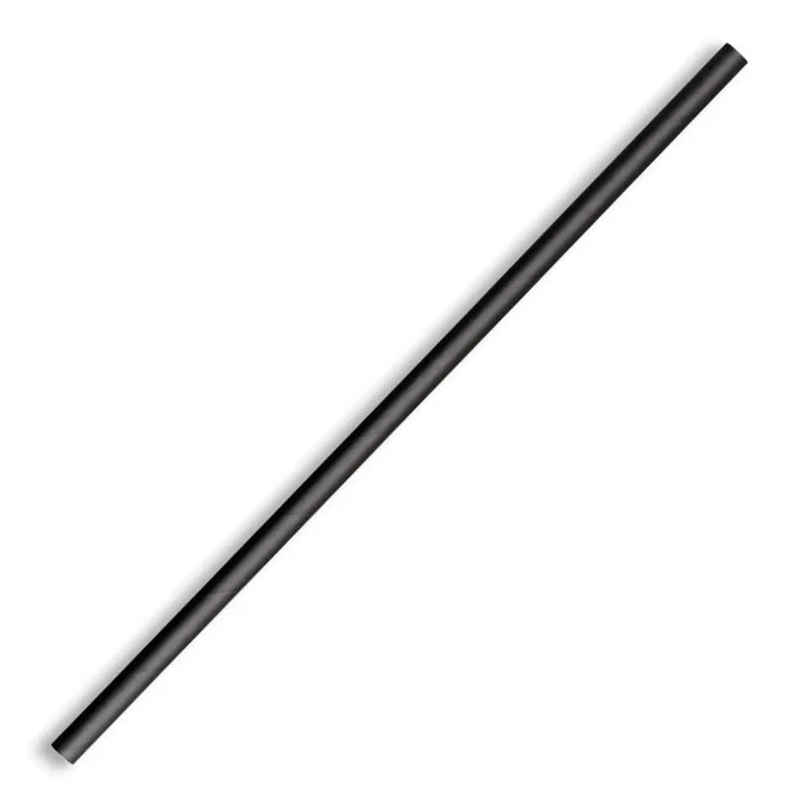 BioPak JP-PBS-6X197-B - 6mm Regular Black BioStraw