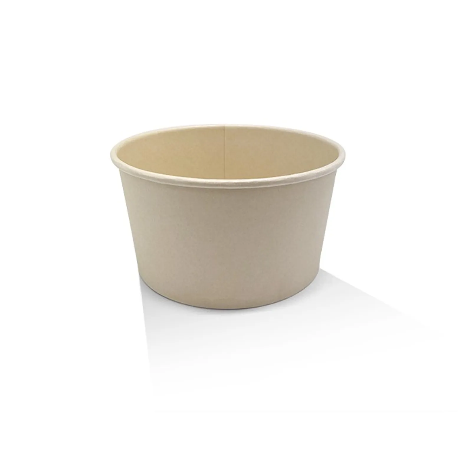 PAC Trading BSB32E - PE Coated Bamboo Paper Salad Bowl 32oz 300pc/ctn