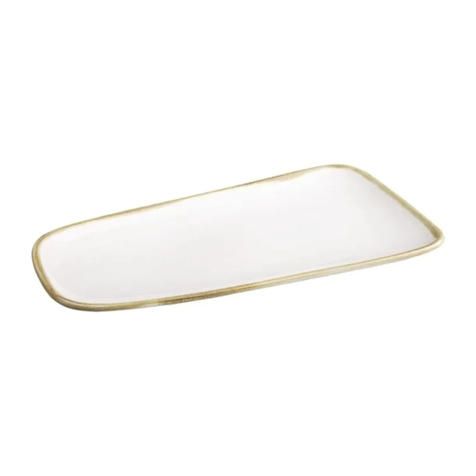 Olympia FB974 - Olympia Kiln Chalk Platter Medium - 295x140x25mm (Box 4)