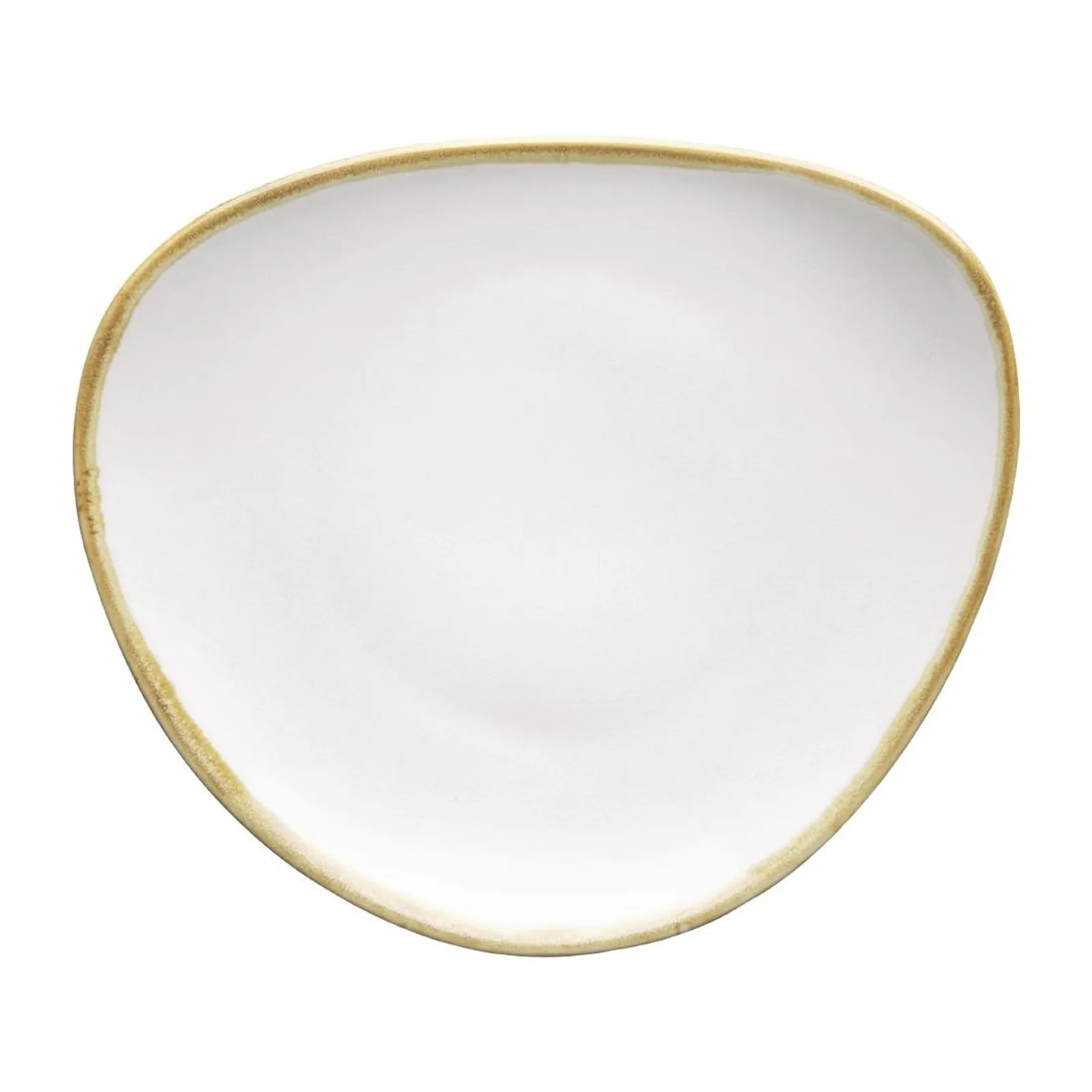 Olympia FB983 - Olympia Kiln Chalk Tri Plate - 165mm 6 1/2" (Box 6)