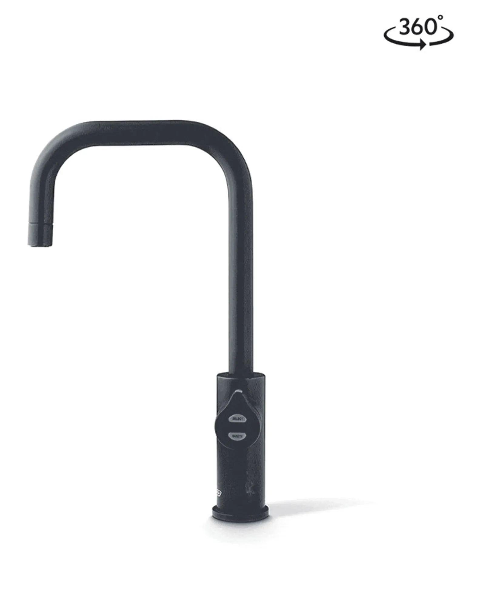 Zip 93880 - Cube Mixer Tap Mains Matte Black