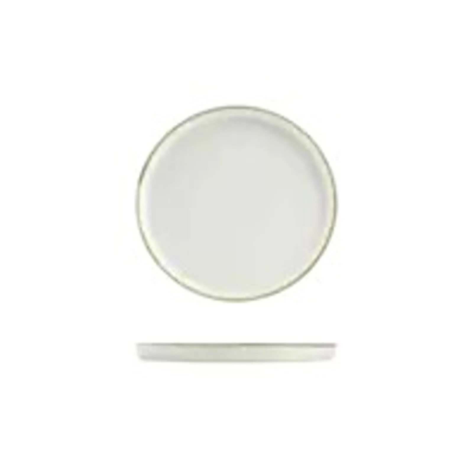 NMC 924008 Homestead Olive - Round Walled Plate