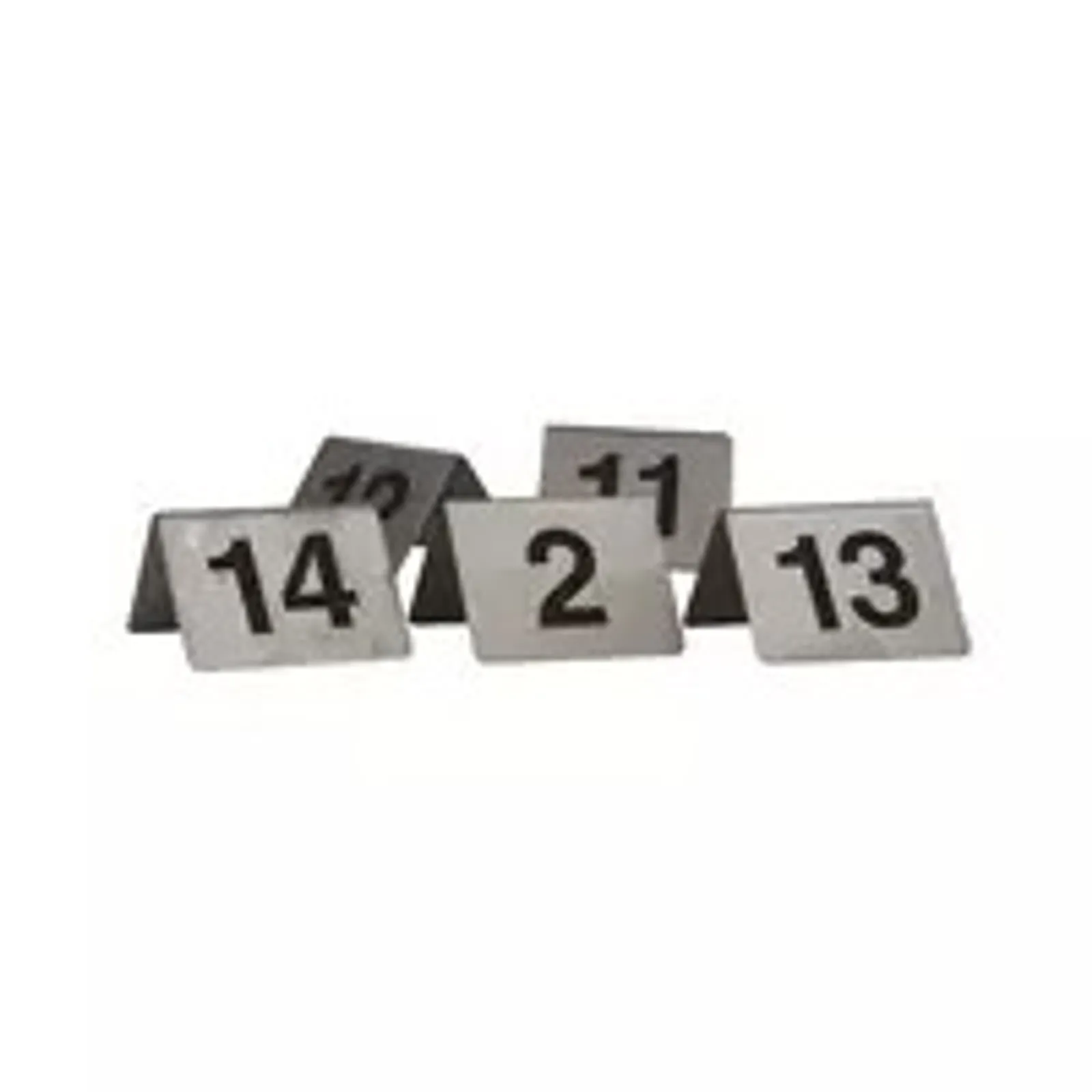 Moda Porcelain 57810 - "A" Frame Table Numbers - Set of 1-10