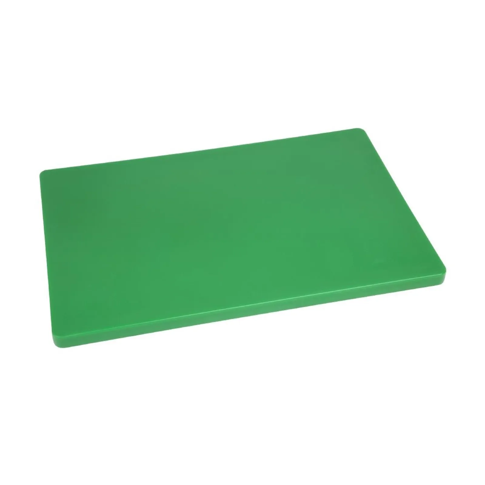 Hygiplas DM006 - Extra Thick Low Density Chopping Board Green - 450x300x20mm