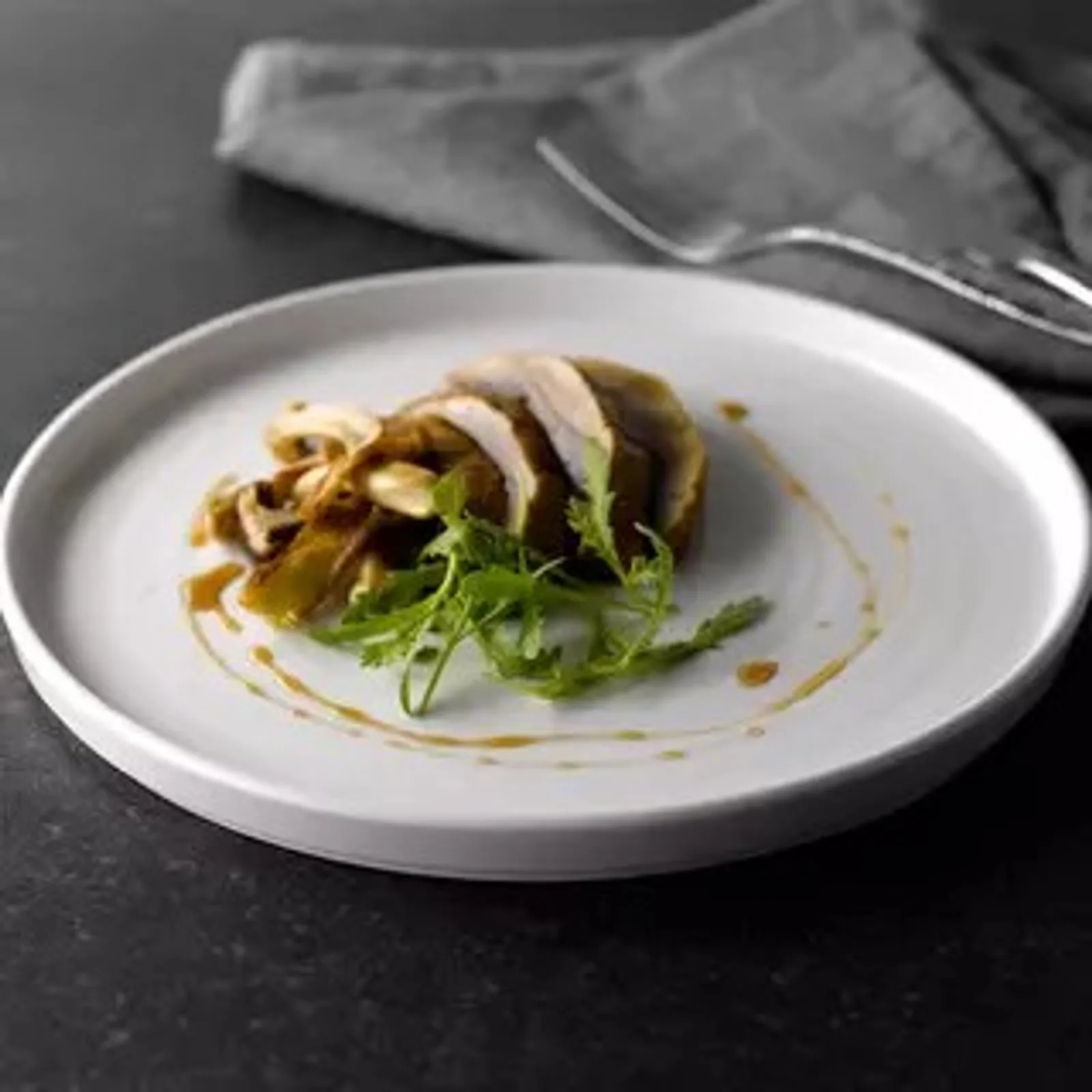 Churchill 9931150 Chef's Plate - Walled Chef's Plate 210mm