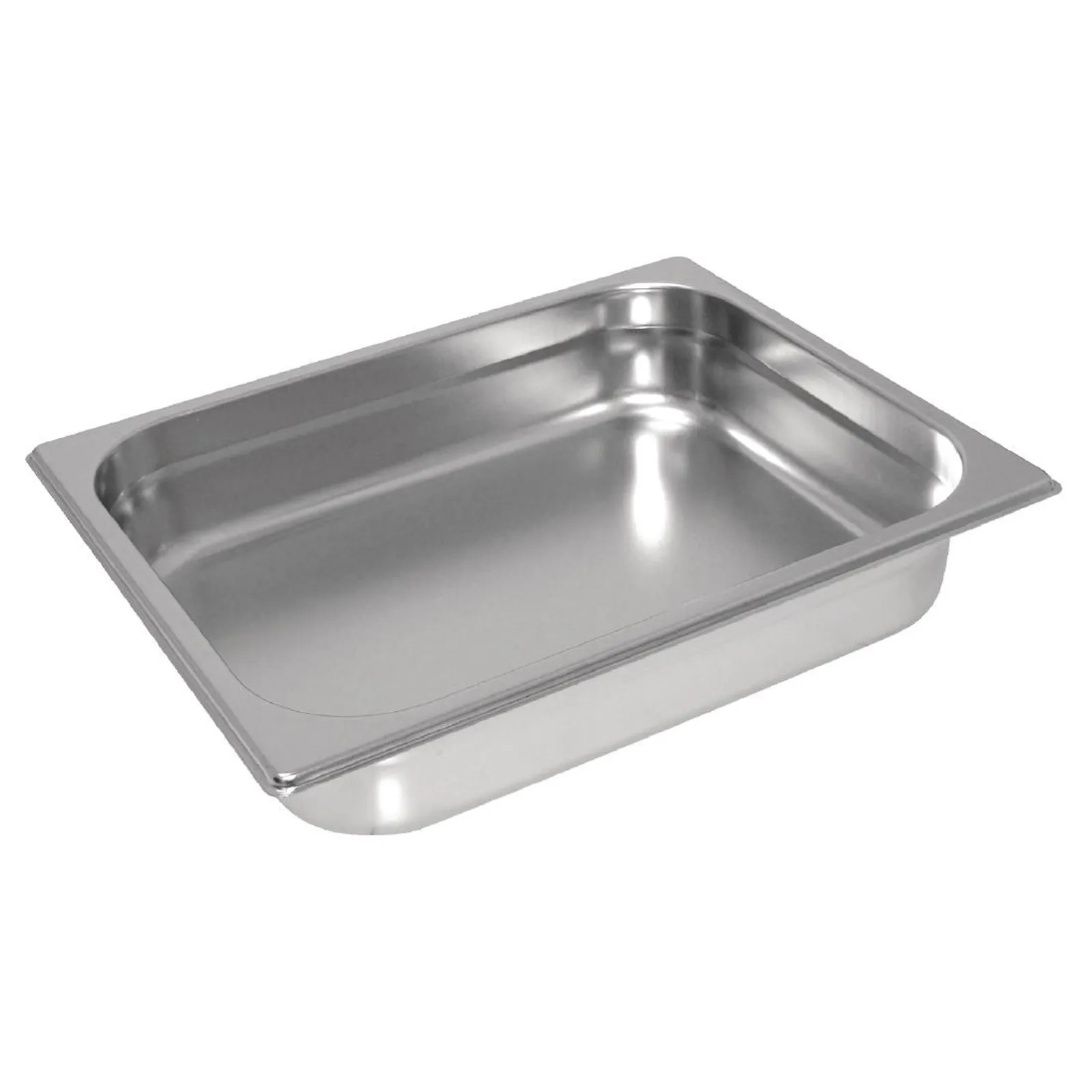 Vogue GC969 - Stainless Steel Heavy Duty 1/2 Gastronorm Tray 65mm