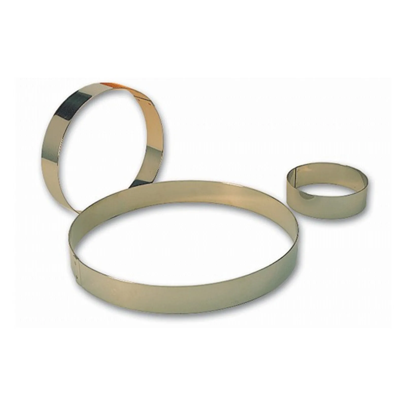 Matfer Bourgeat 371207 - Cake Rings Stainless Steel H35 220