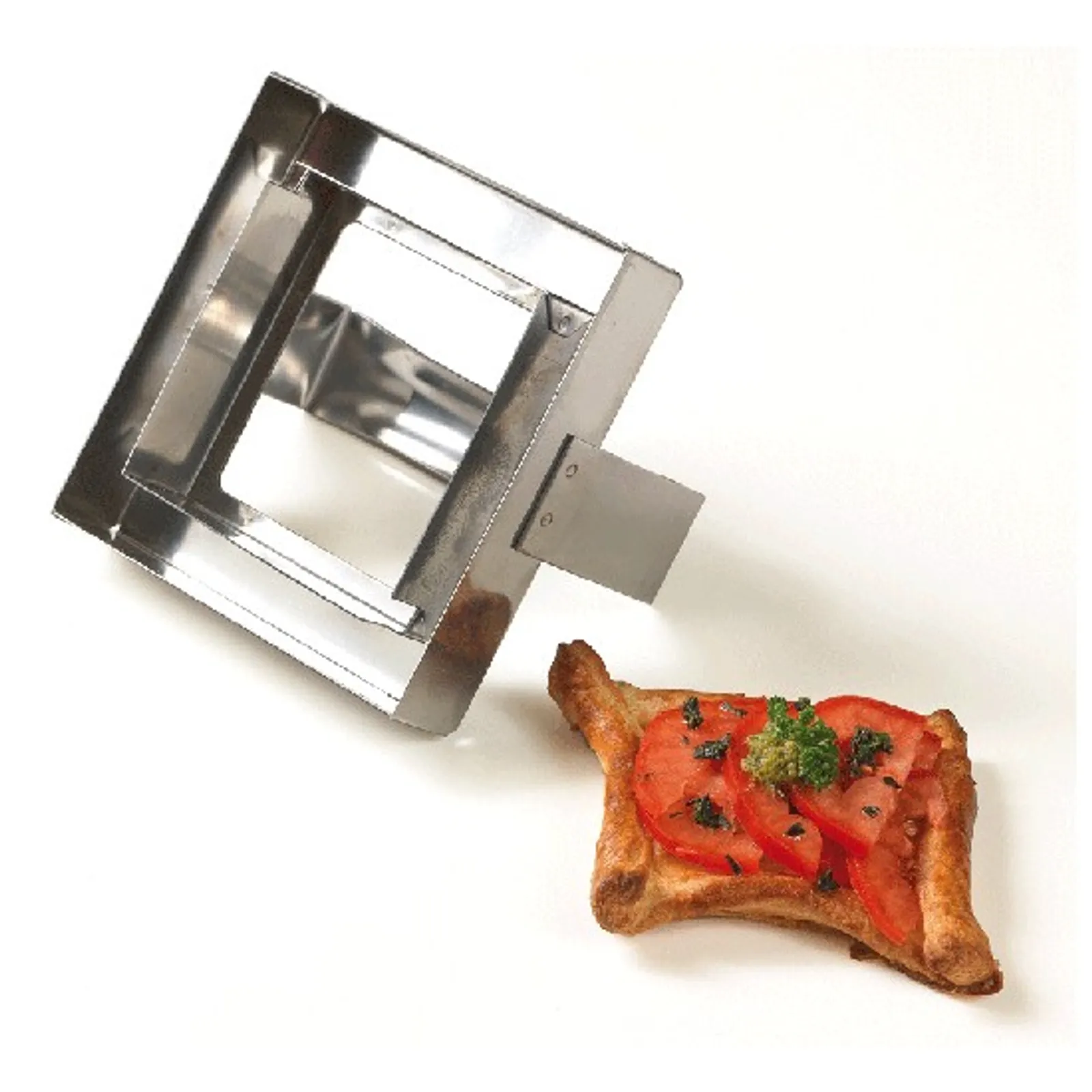 Matfer Bourgeat 153009 - Double Square Cutter 110x110mm