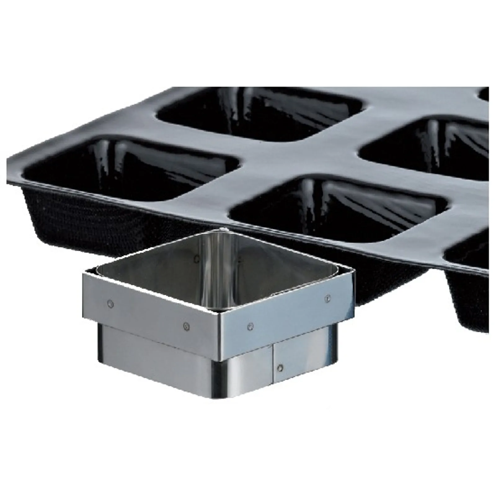 Matfer Bourgeat 153052 - Pastry Cutter Square 70mm