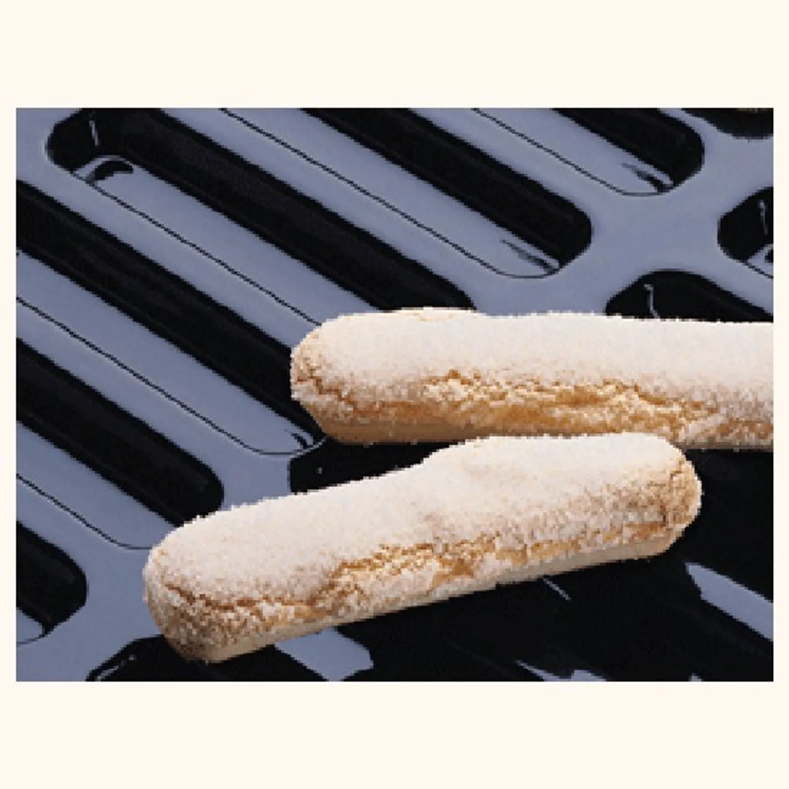 Matfer Bourgeat 336128 - Champagne Biscuits 109x24mm 20ml 45 MLDS