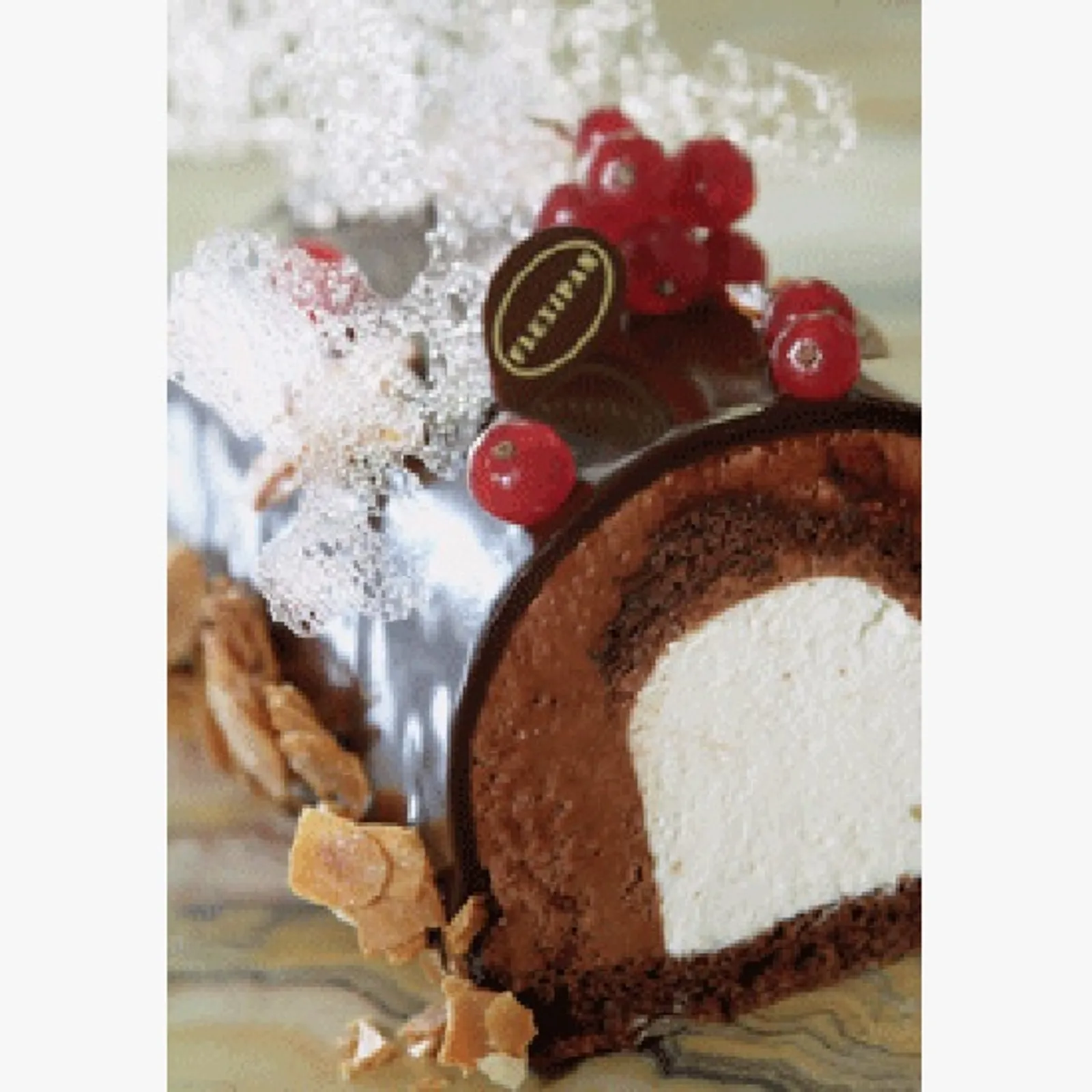 Matfer Bourgeat 336127 - Christmas Logs Insert 495x40mm 700ml 5 MLDS