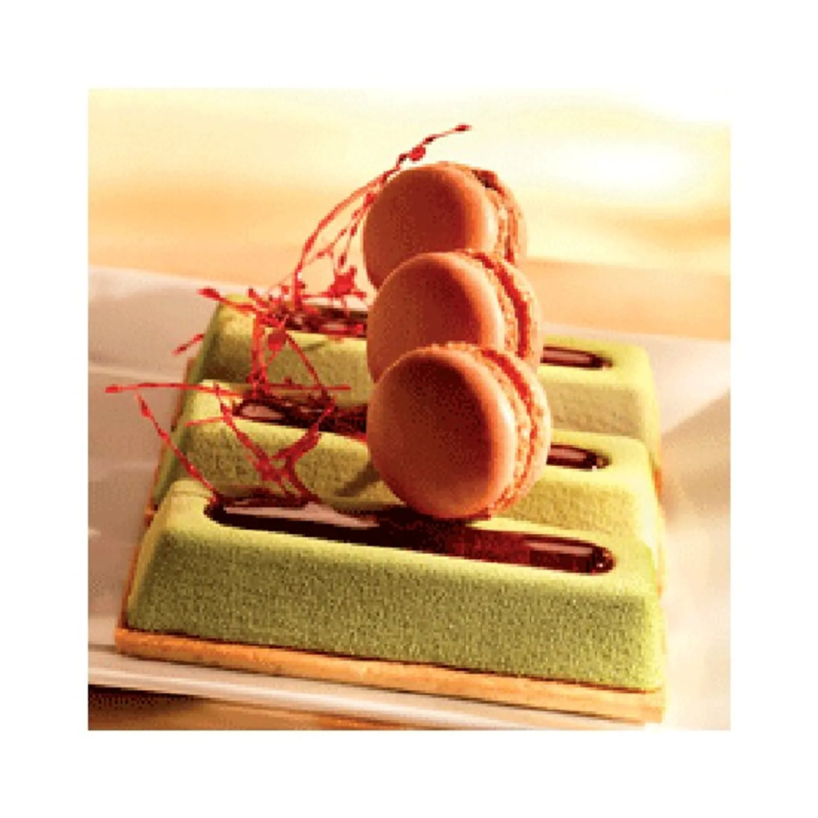 Matfer Bourgeat 336176 - Ingot W/Cavity 100x40mm 70ml 24 MLDS