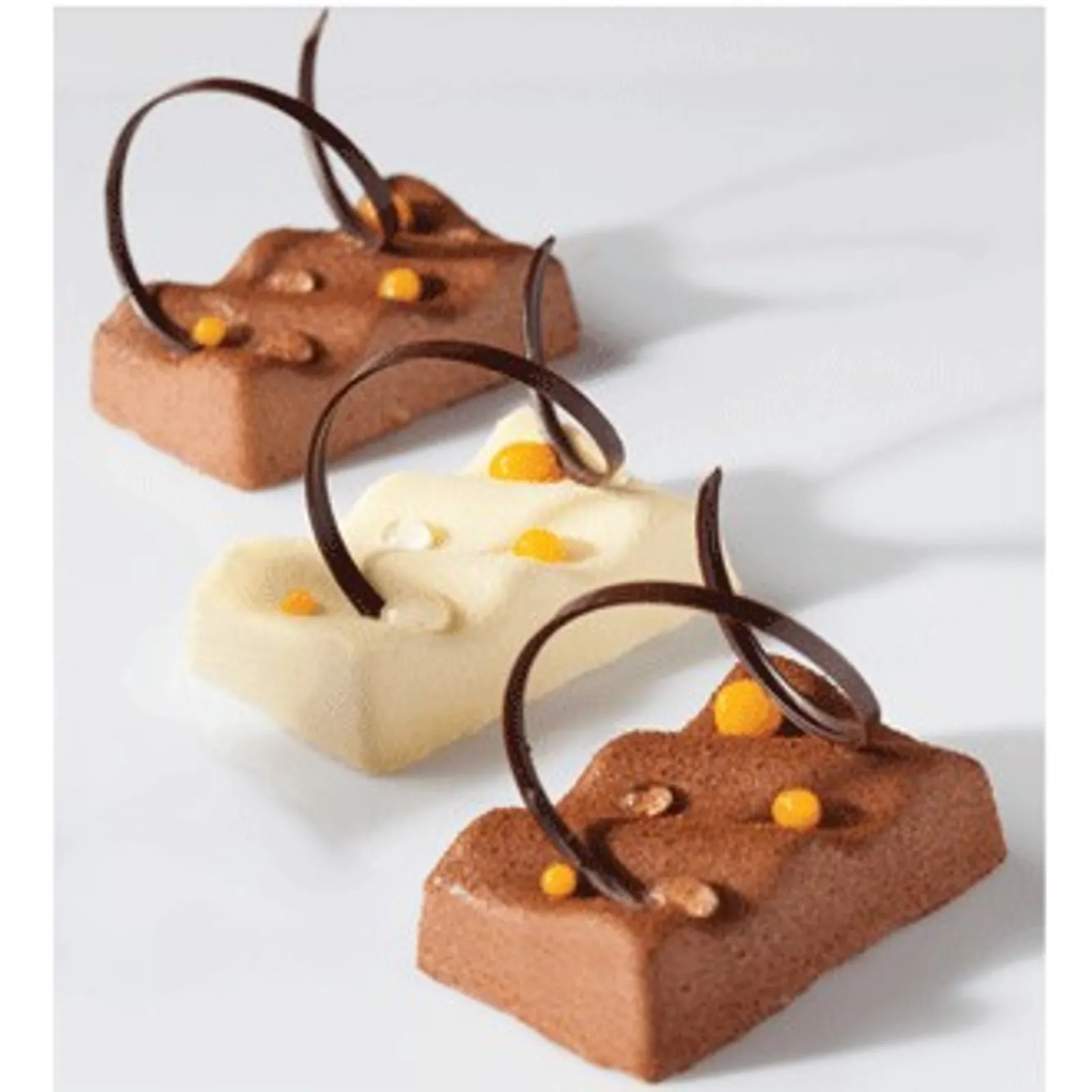 Matfer Bourgeat 336256 - Rectangle Wave 79x49x29mm 76ml 24 MLDS