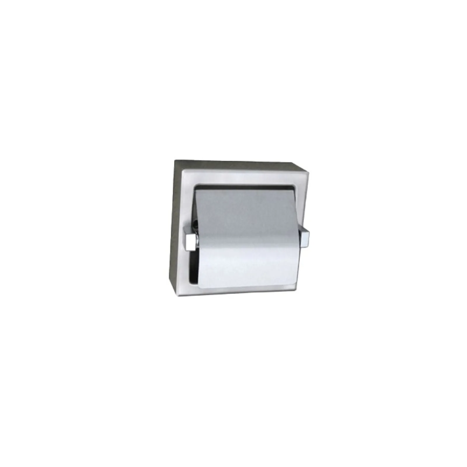 Britex BTX-06-025 - S.S. Surface Mount Toilet Tissue Hooded Dispenser